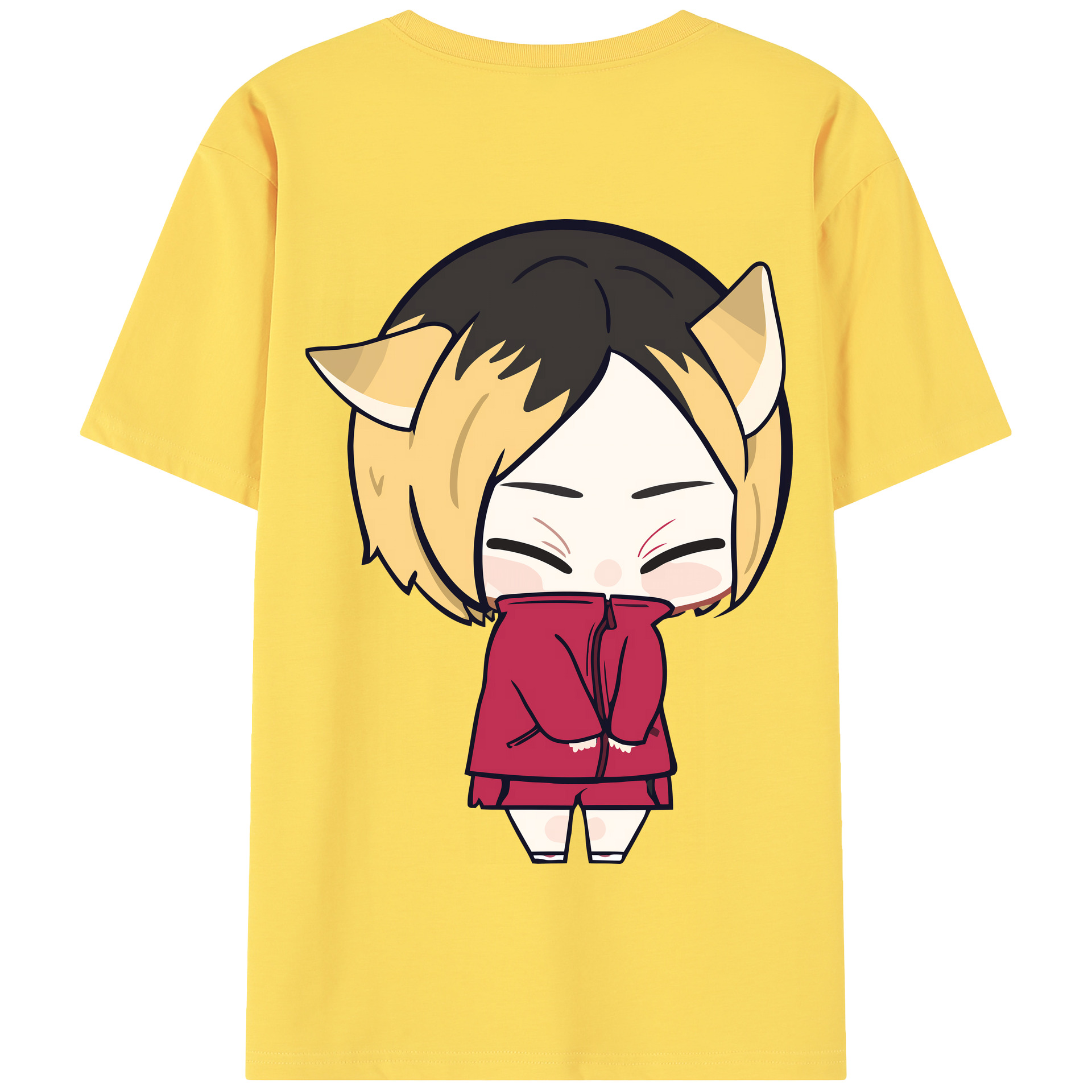 （画像用） ハイキュー!! Haikyu!! 綿100％半袖Tシャツ（背面プリント）