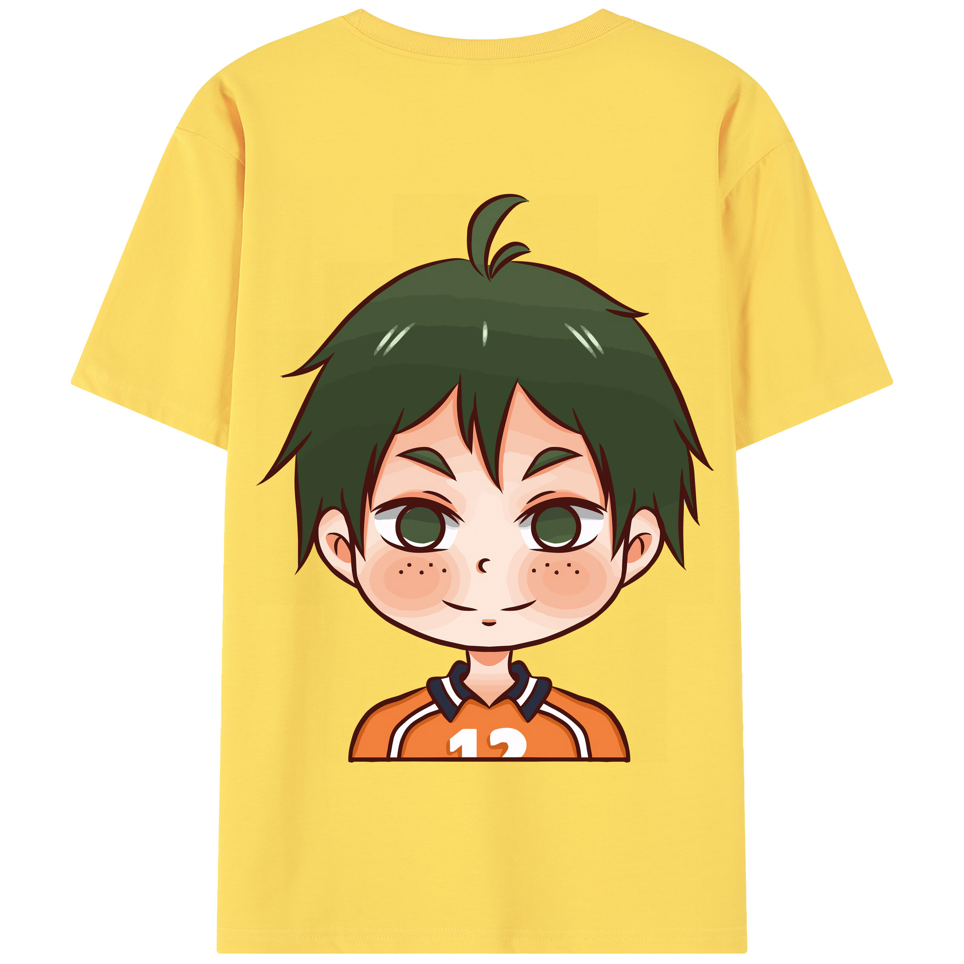 （画像用） ハイキュー!! Haikyu!! 綿100％半袖Tシャツ（背面プリント）