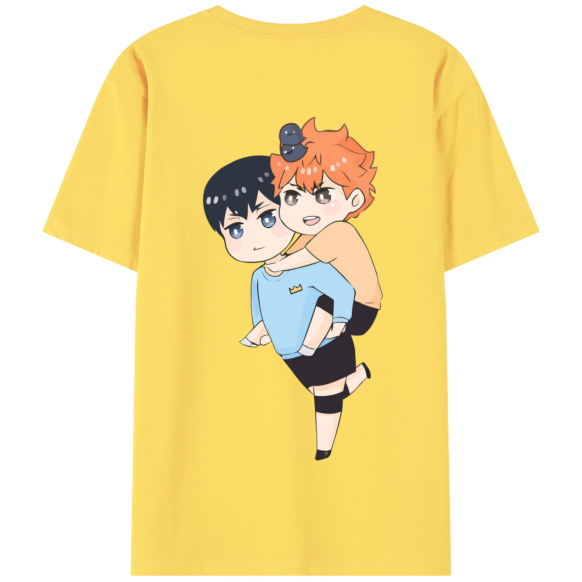 （画像用） ハイキュー!! Haikyu!! 綿100％半袖Tシャツ（背面プリント）