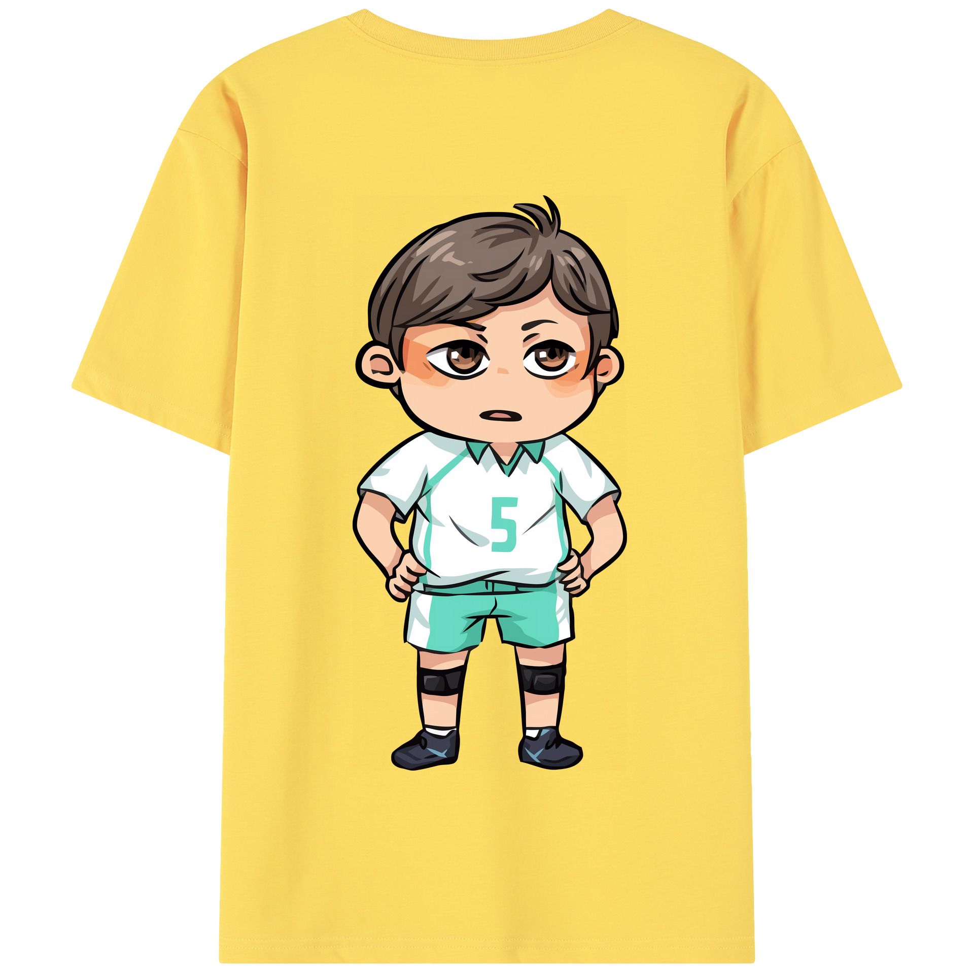 （画像用） ハイキュー!! Haikyu!! 綿100％半袖Tシャツ（背面プリント）