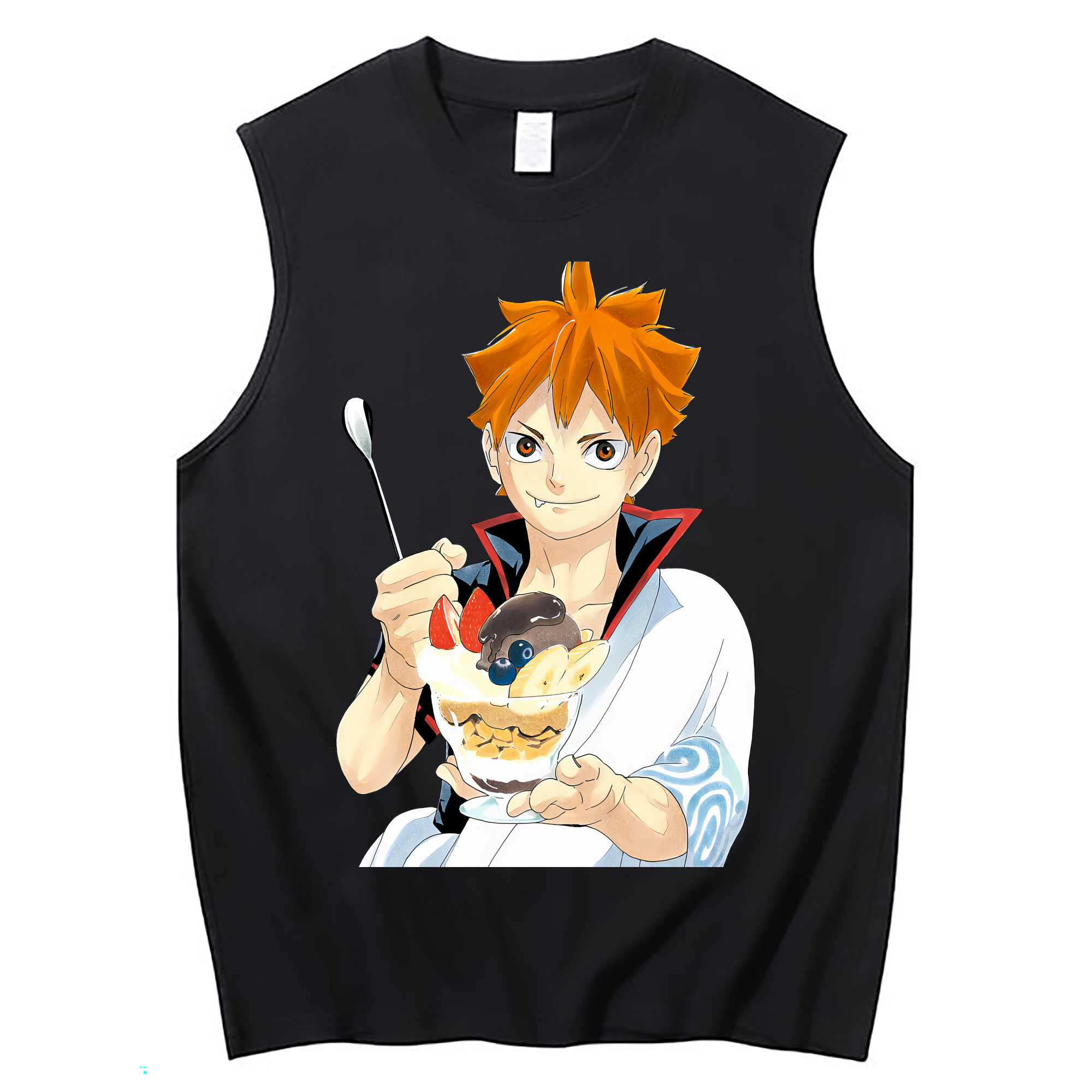 （画像用） ハイキュー!! Haikyu!! コットン100％タンクトップ（フロントプリント）