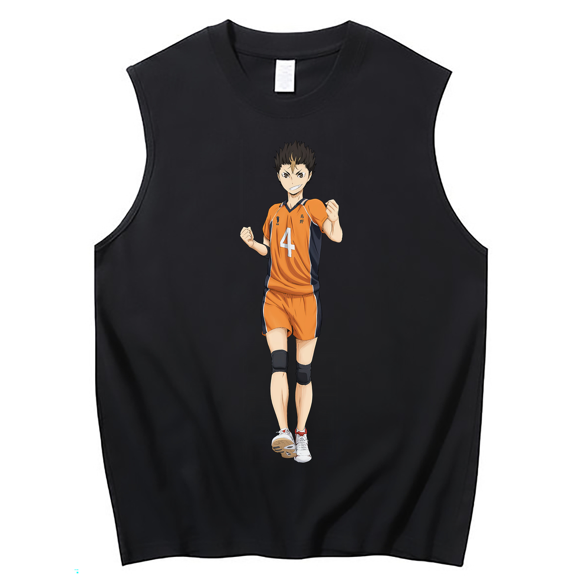 （画像用） ハイキュー!! Haikyu!! コットン100％タンクトップ（フロントプリント）