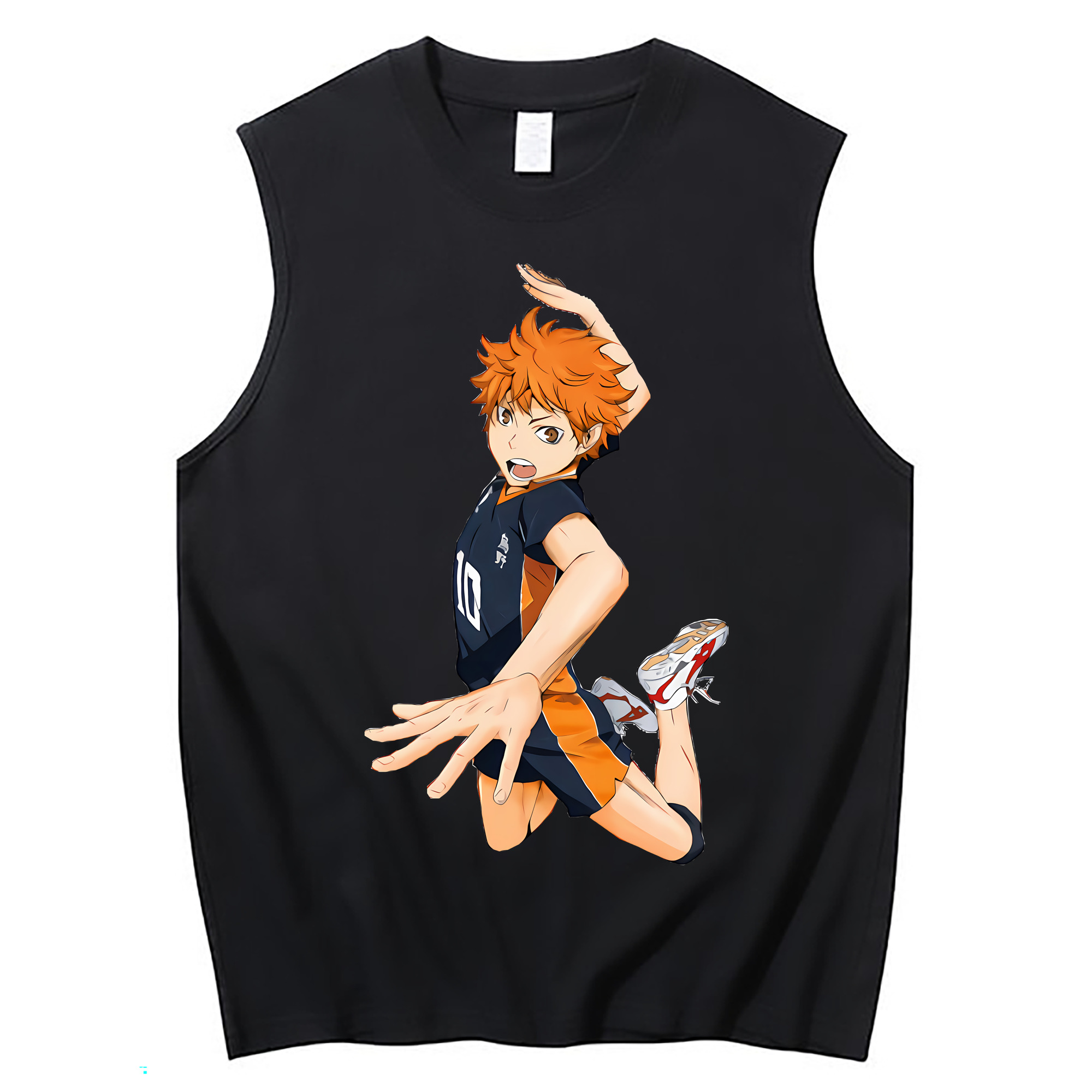 （画像用） ハイキュー!! Haikyu!! コットン100％タンクトップ（フロントプリント）