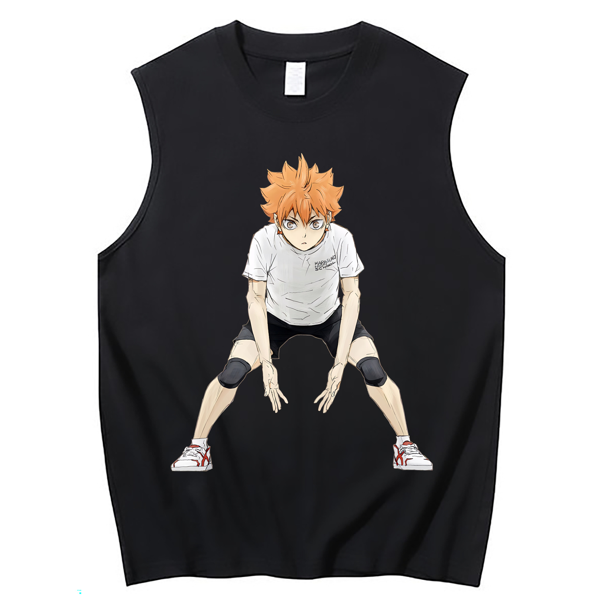 （画像用） ハイキュー!! Haikyu!! コットン100％タンクトップ（フロントプリント）