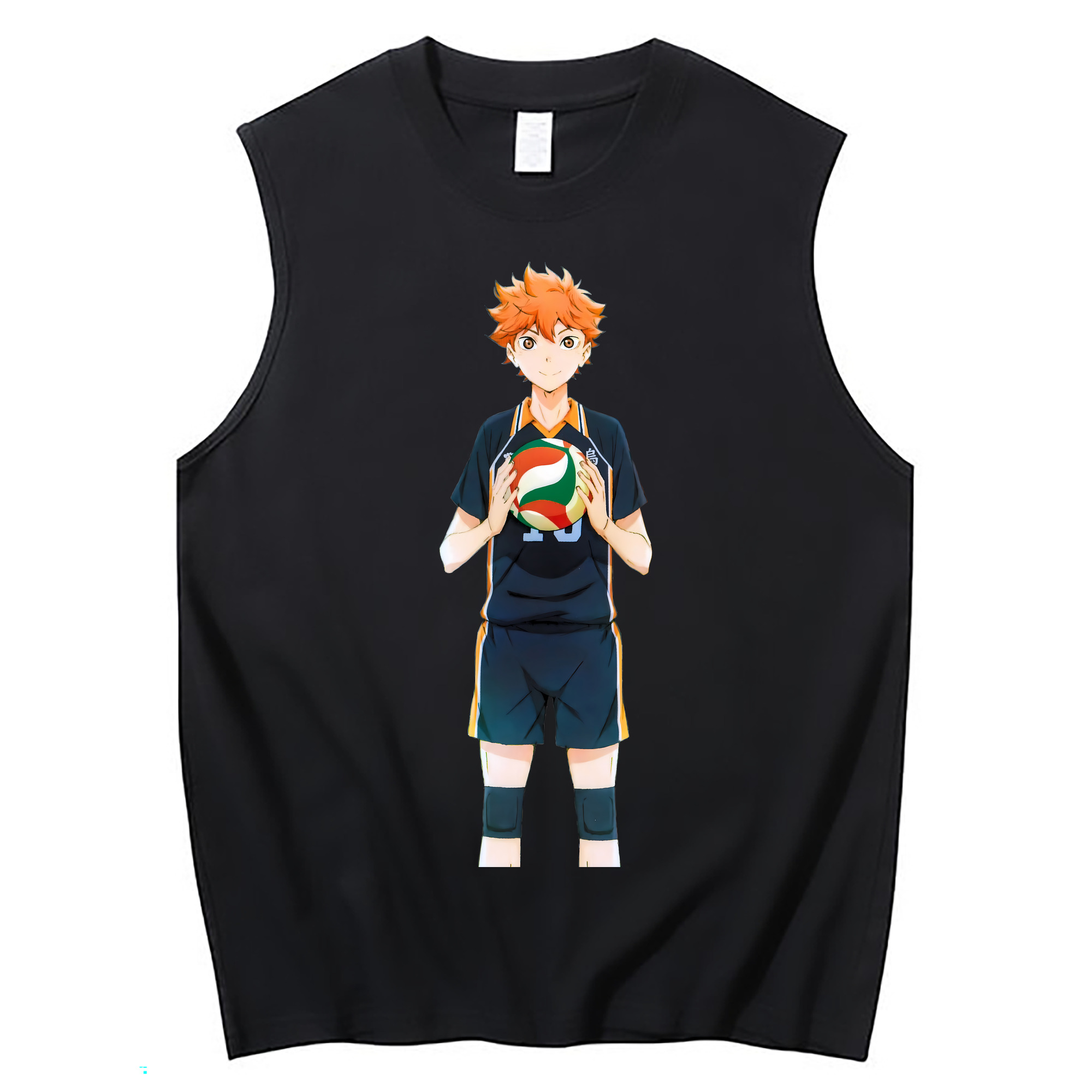 （画像用） ハイキュー!! Haikyu!! コットン100％タンクトップ（フロントプリント）