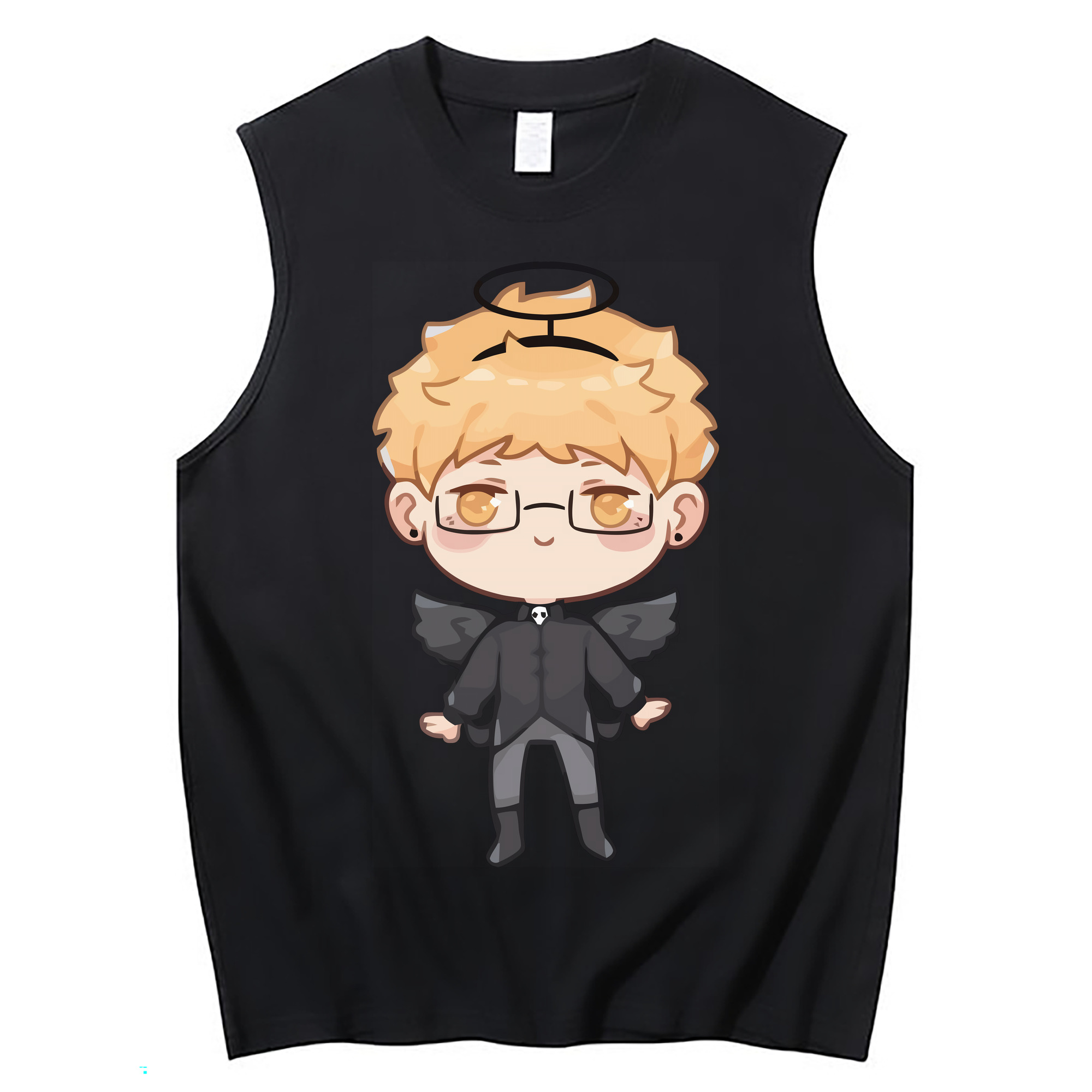 （画像用） ハイキュー!! Haikyu!! コットン100％タンクトップ（フロントプリント）