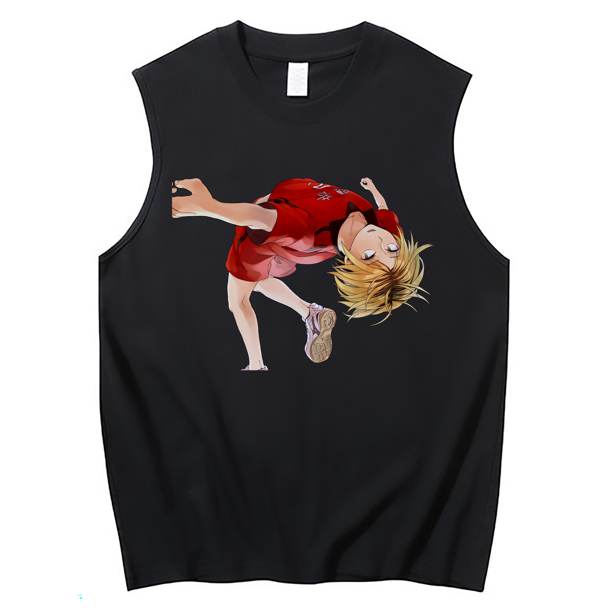 （画像用） ハイキュー!! Haikyu!! コットン100％タンクトップ（フロントプリント）