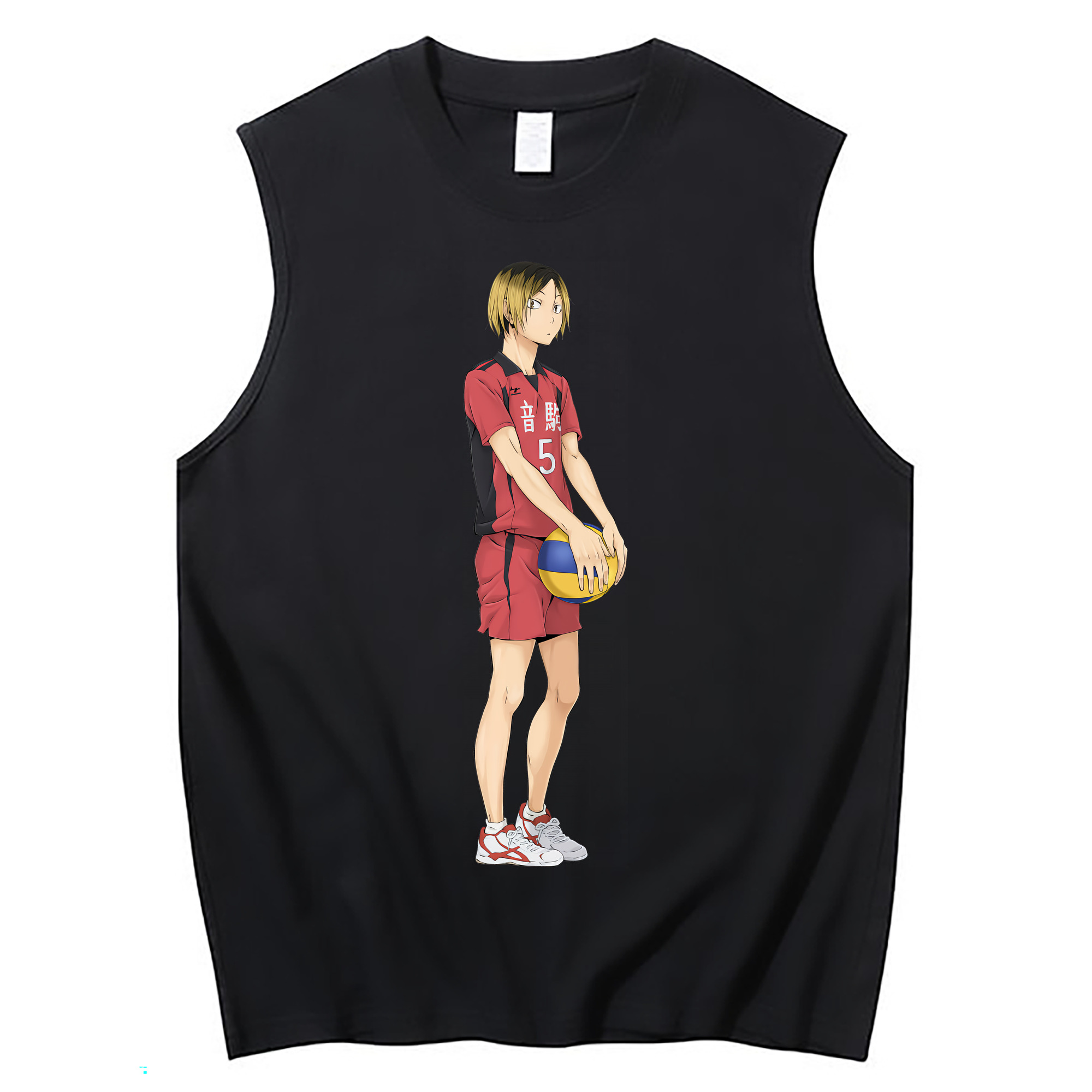 （画像用） ハイキュー!! Haikyu!! コットン100％タンクトップ（フロントプリント）