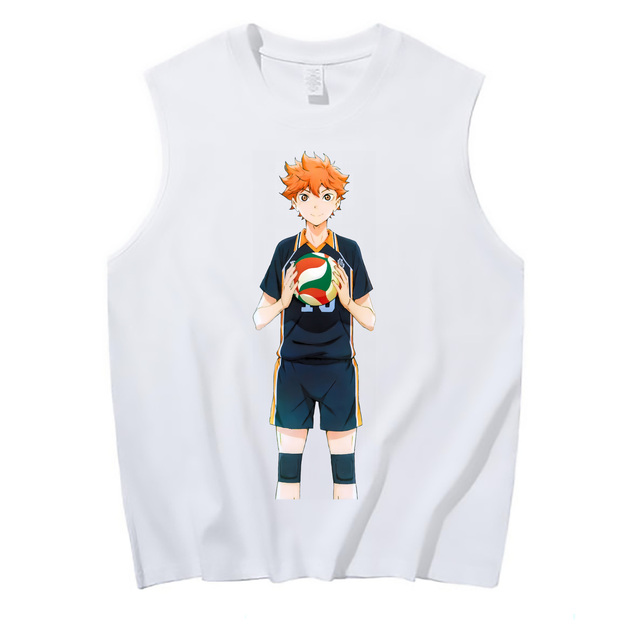 （画像用） ハイキュー!! Haikyu!! コットン100％タンクトップ（フロントプリント）