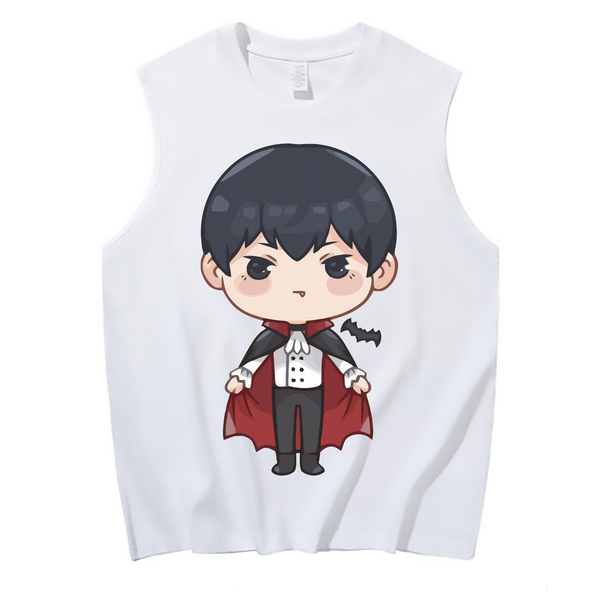 （画像用） ハイキュー!! Haikyu!! コットン100％タンクトップ（フロントプリント）