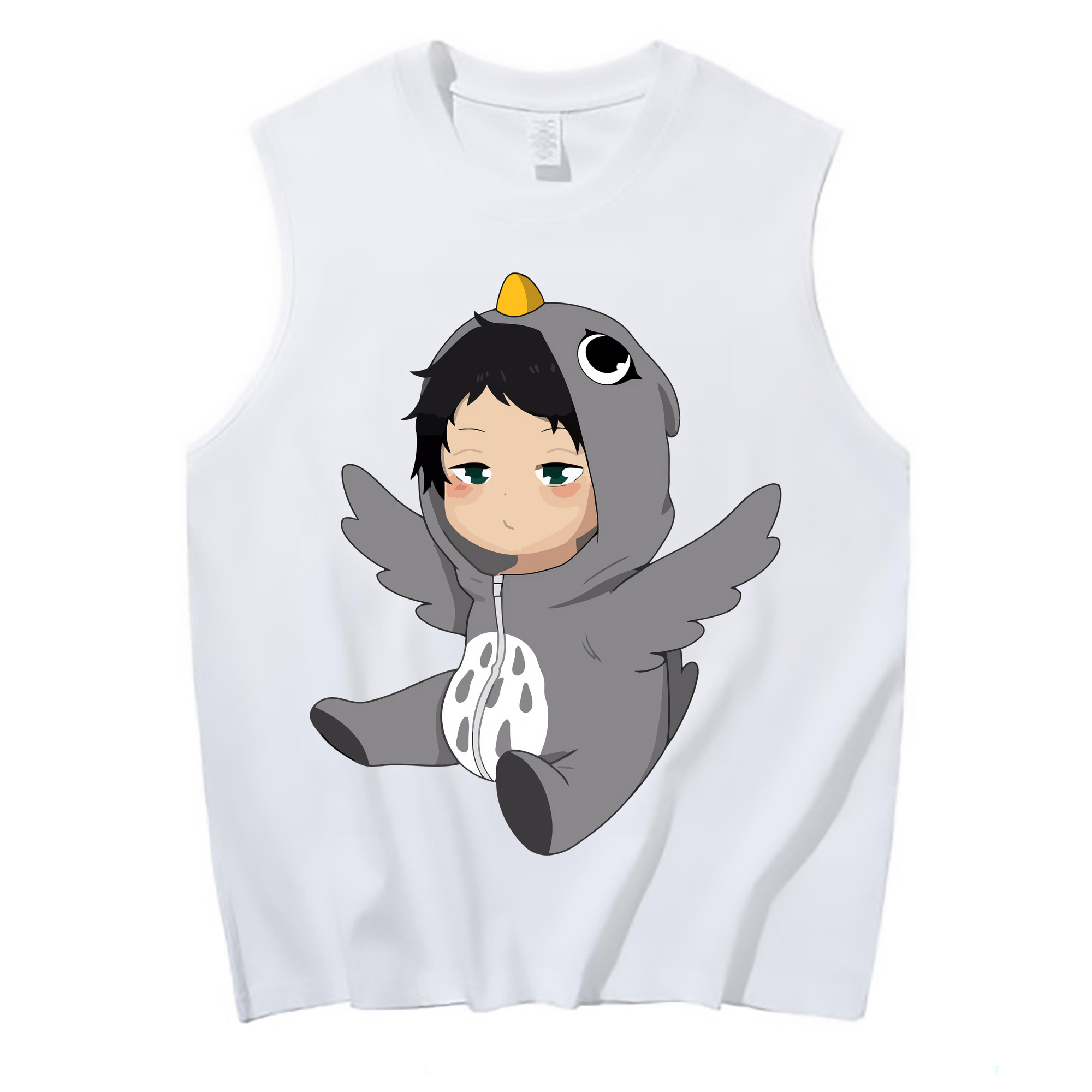 （画像用） ハイキュー!! Haikyu!! コットン100％タンクトップ（フロントプリント）