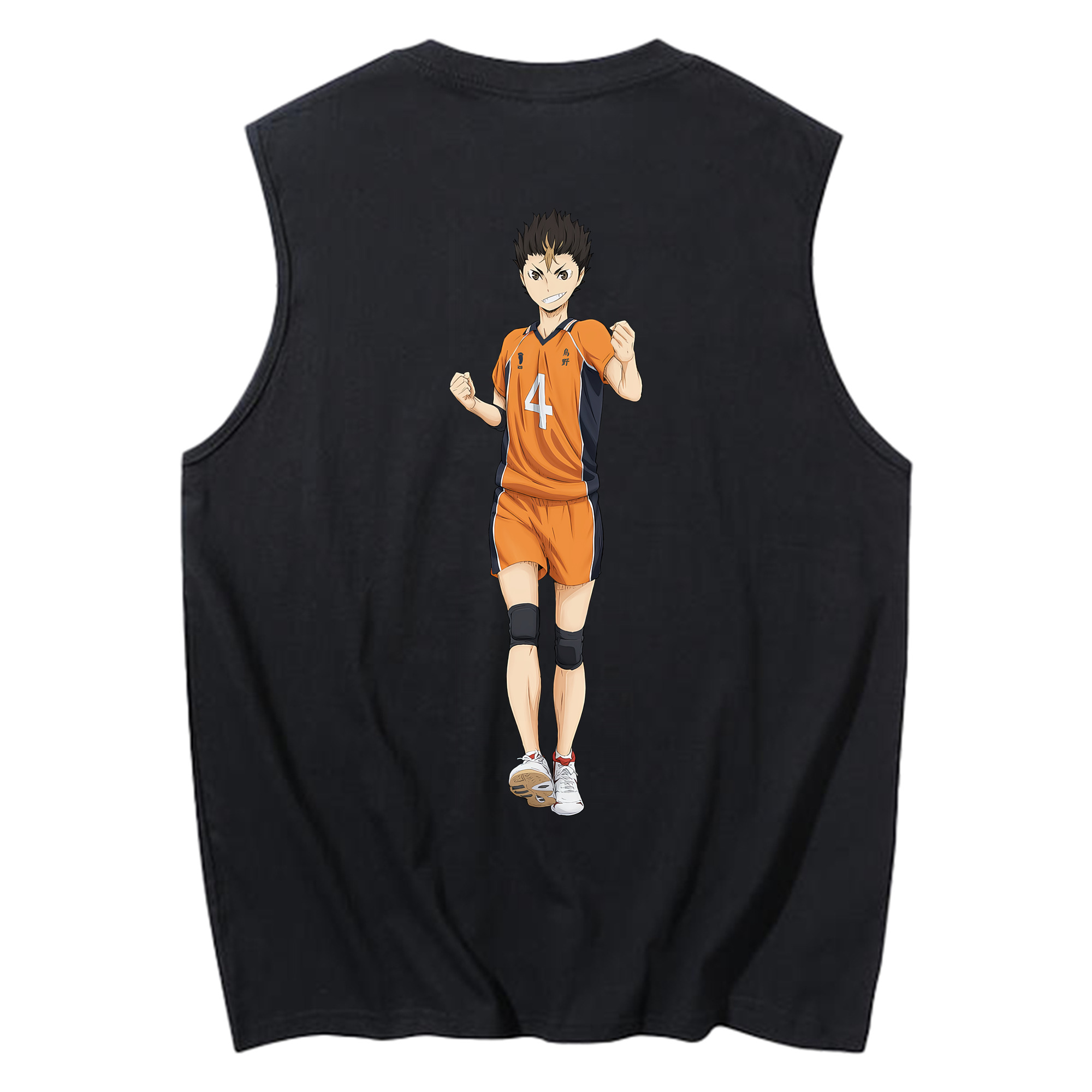 （画像用） ハイキュー!! Haikyu!! コットン100％タンクトップ（背面プリント）