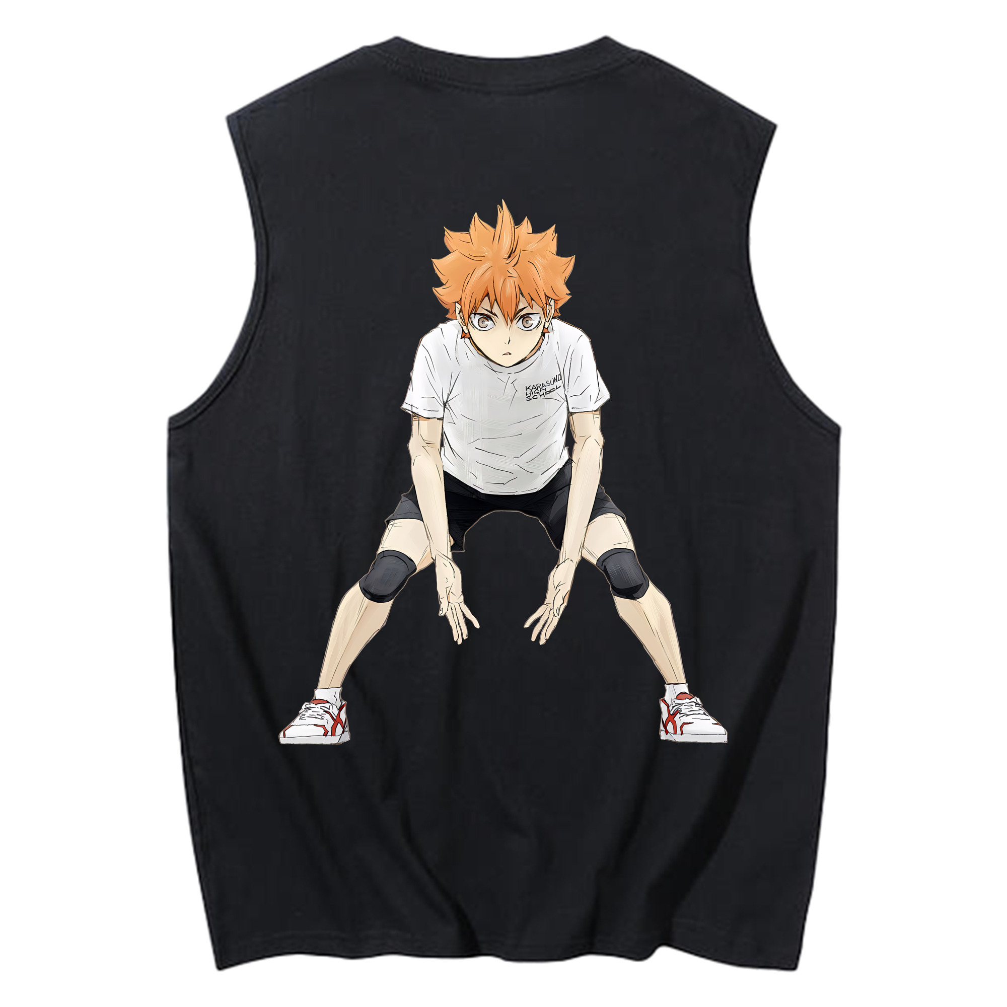 （画像用） ハイキュー!! Haikyu!! コットン100％タンクトップ（背面プリント）