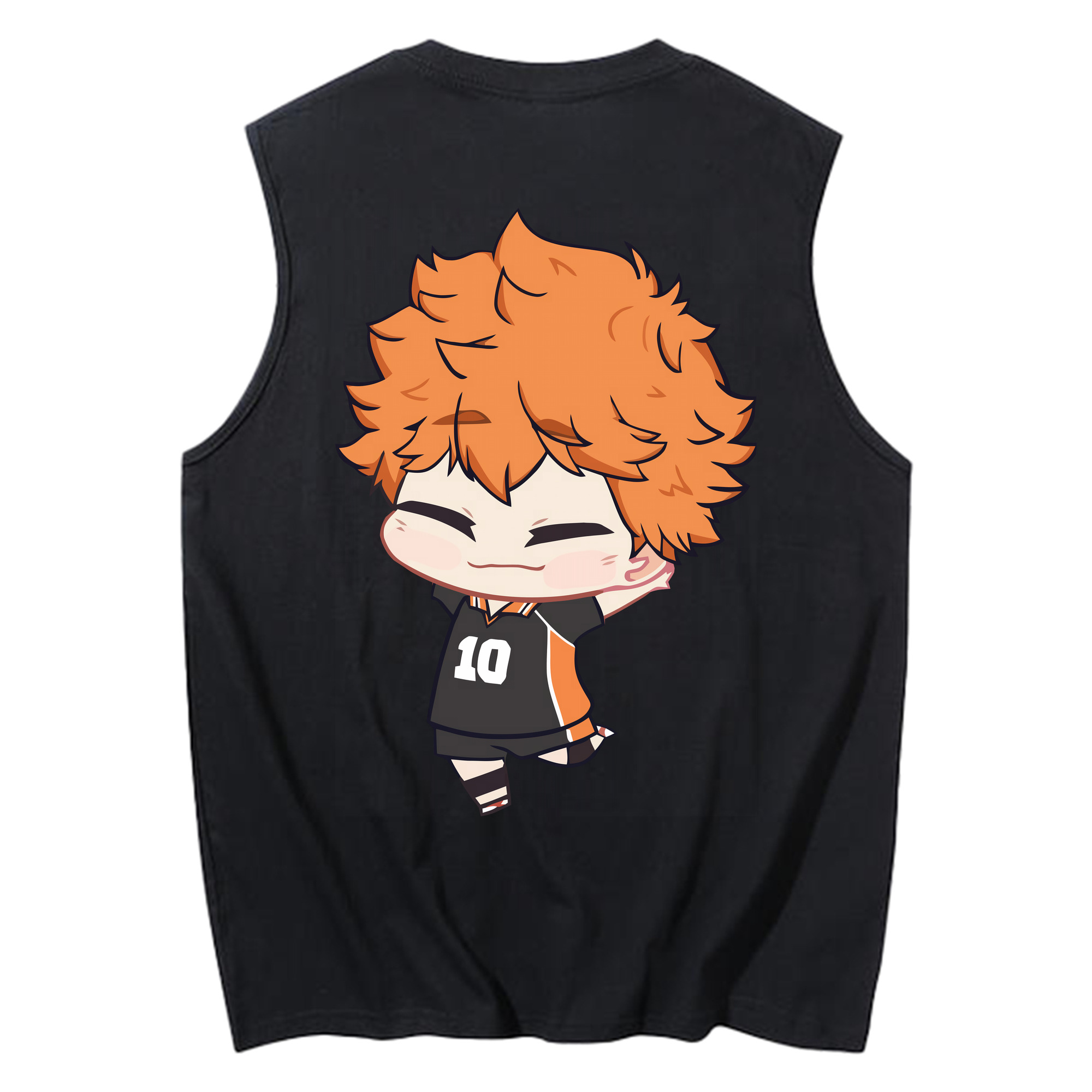 （画像用） ハイキュー!! Haikyu!! コットン100％タンクトップ（背面プリント）