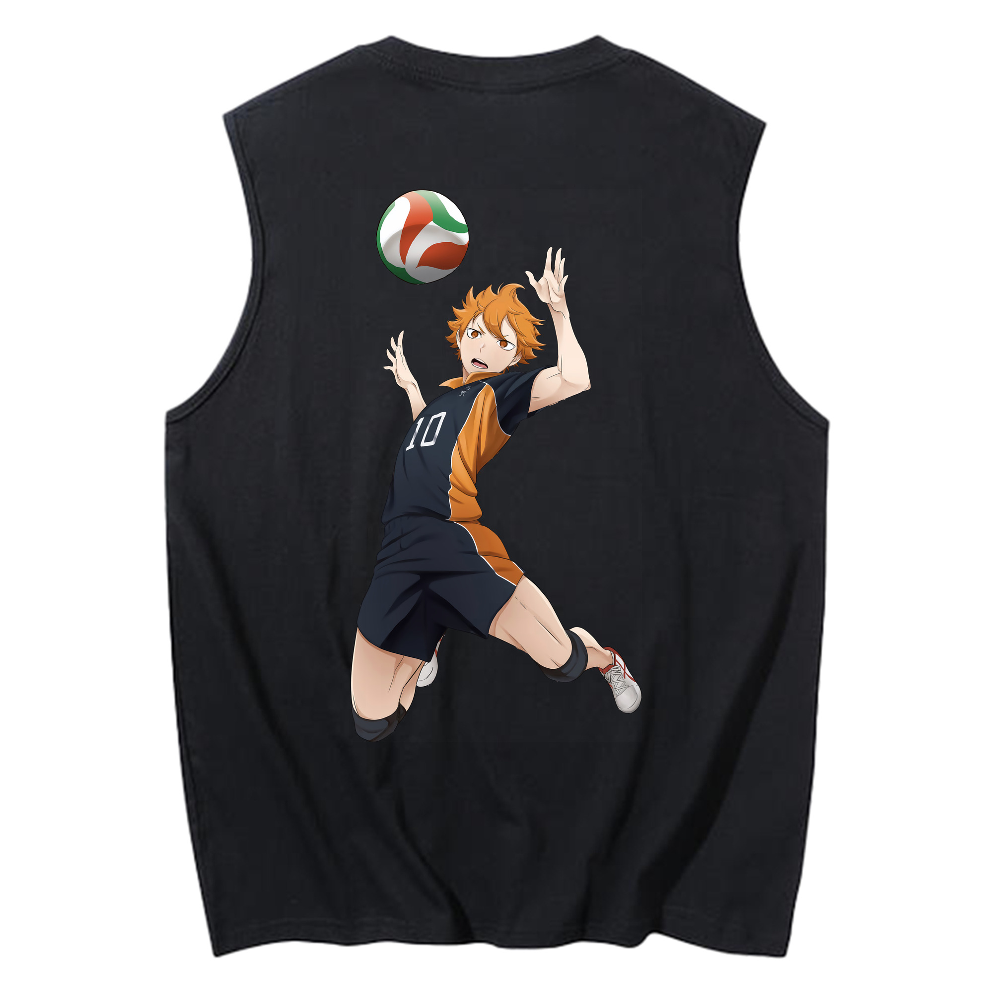 （画像用） ハイキュー!! Haikyu!! コットン100％タンクトップ（背面プリント）