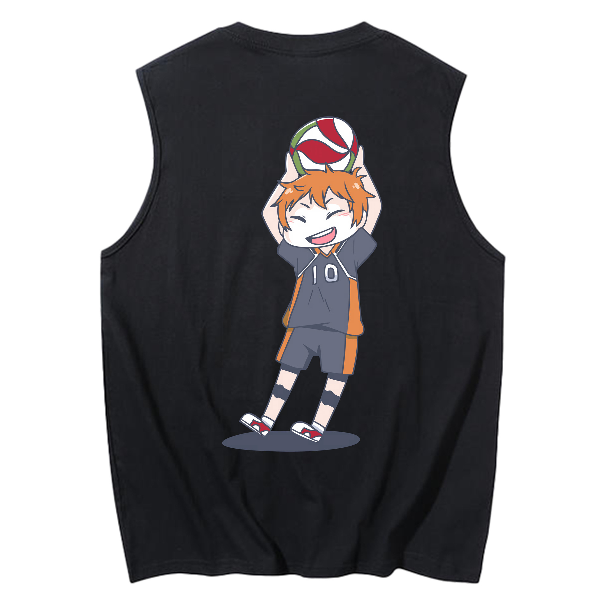 （画像用） ハイキュー!! Haikyu!! コットン100％タンクトップ（背面プリント）