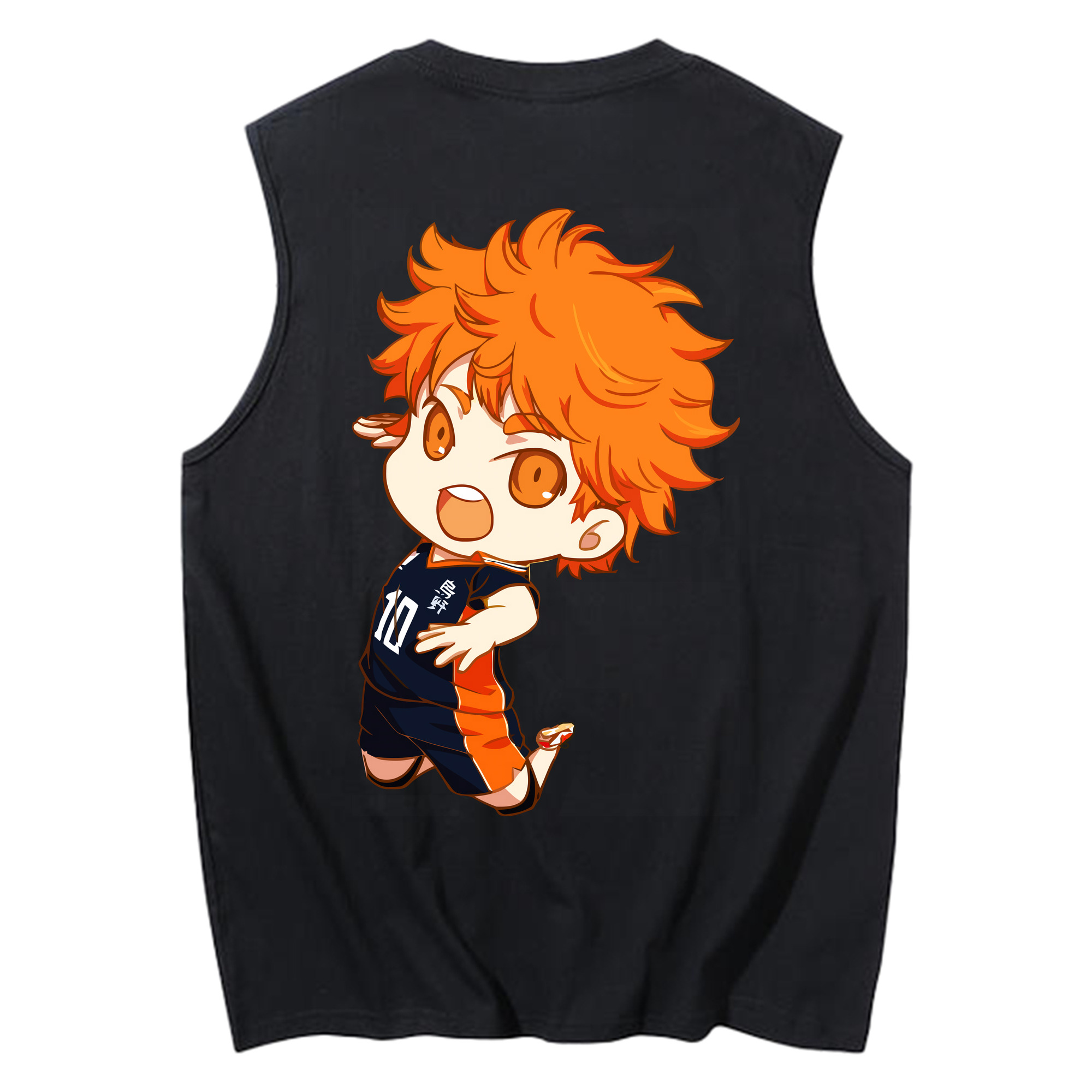 （画像用） ハイキュー!! Haikyu!! コットン100％タンクトップ（背面プリント）