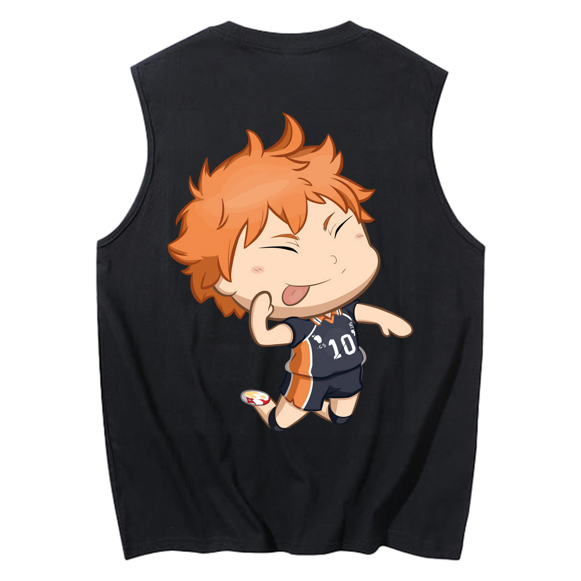 （画像用） ハイキュー!! Haikyu!! コットン100％タンクトップ（背面プリント）