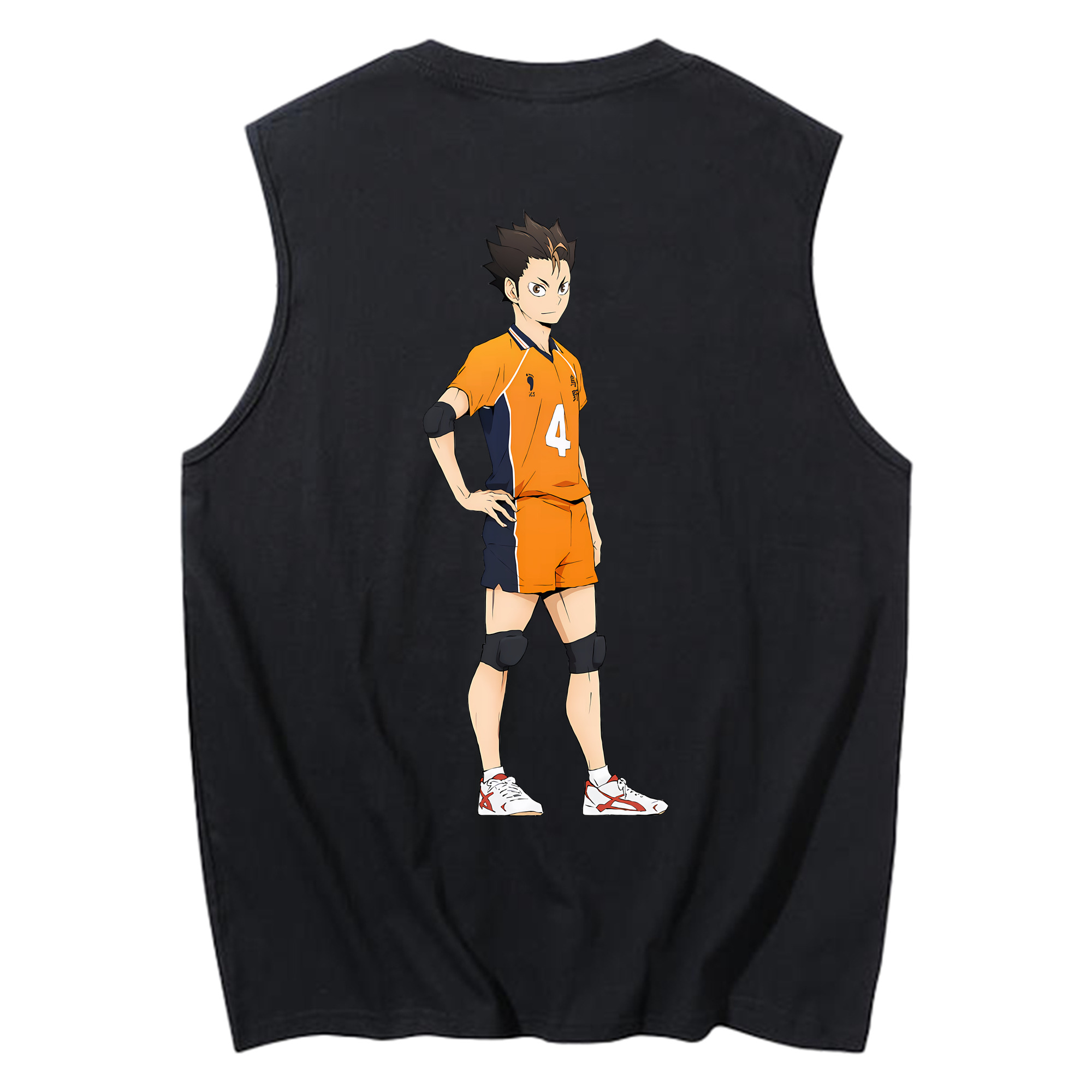 （画像用） ハイキュー!! Haikyu!! コットン100％タンクトップ（背面プリント）