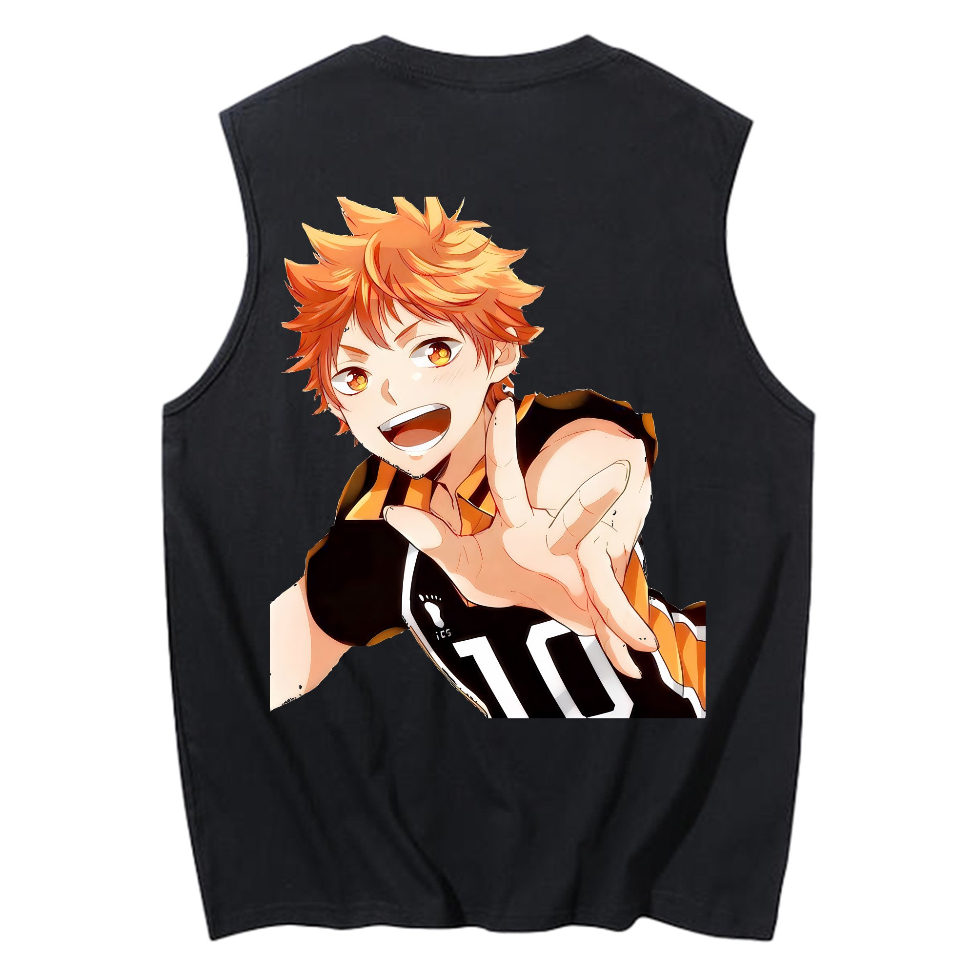 （画像用） ハイキュー!! Haikyu!! コットン100％タンクトップ（背面プリント）