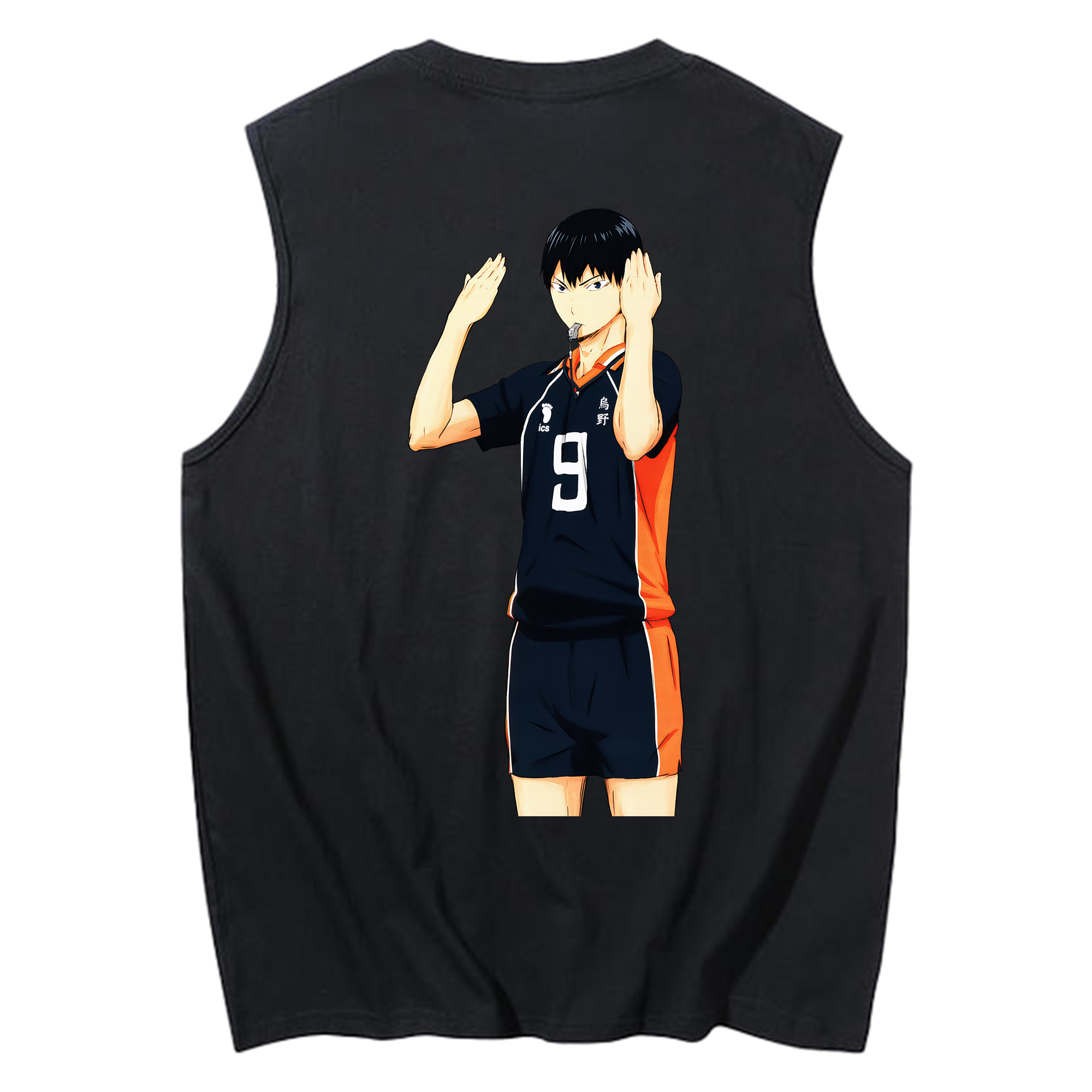 （画像用） ハイキュー!! Haikyu!! コットン100％タンクトップ（背面プリント）