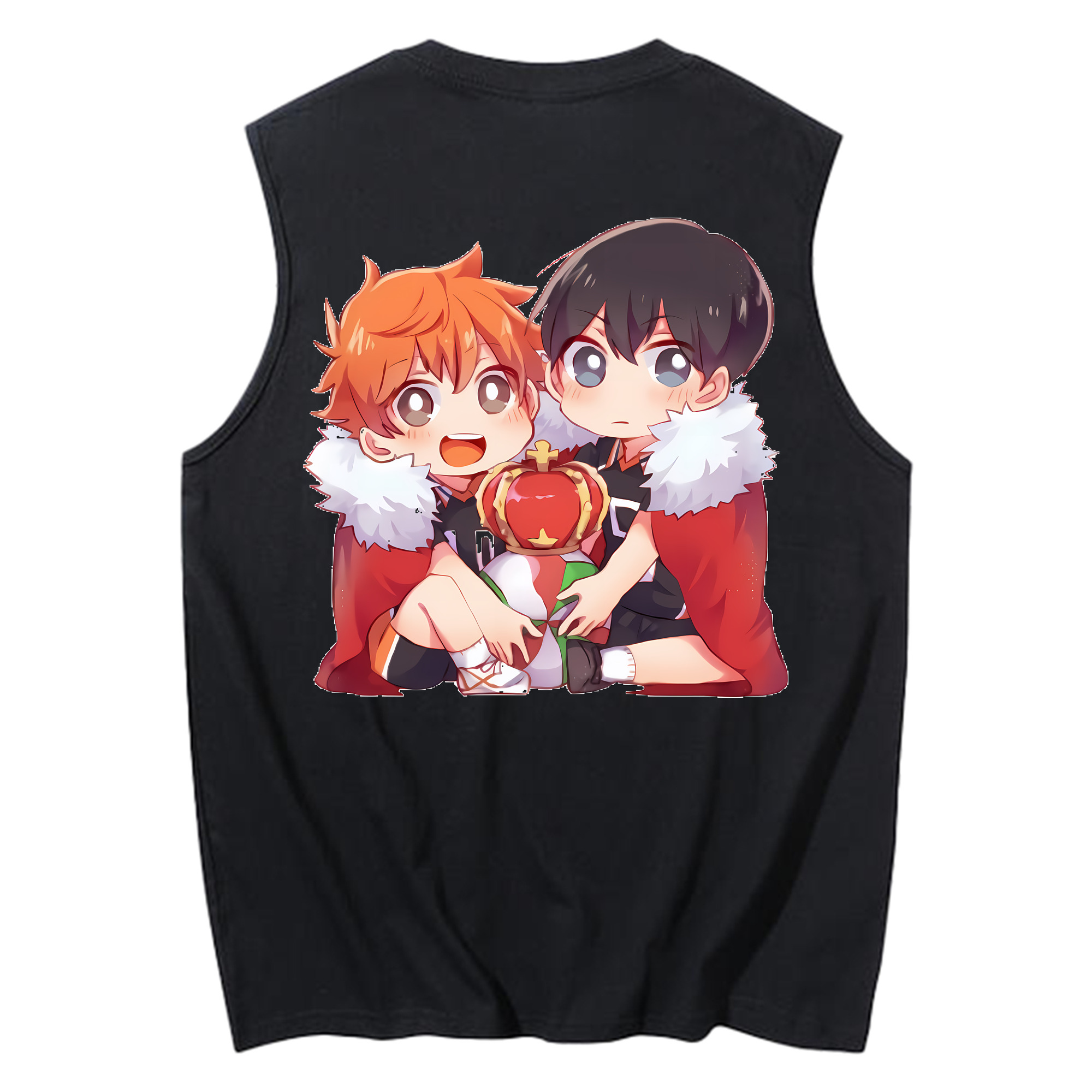 （画像用） ハイキュー!! Haikyu!! コットン100％タンクトップ（背面プリント）