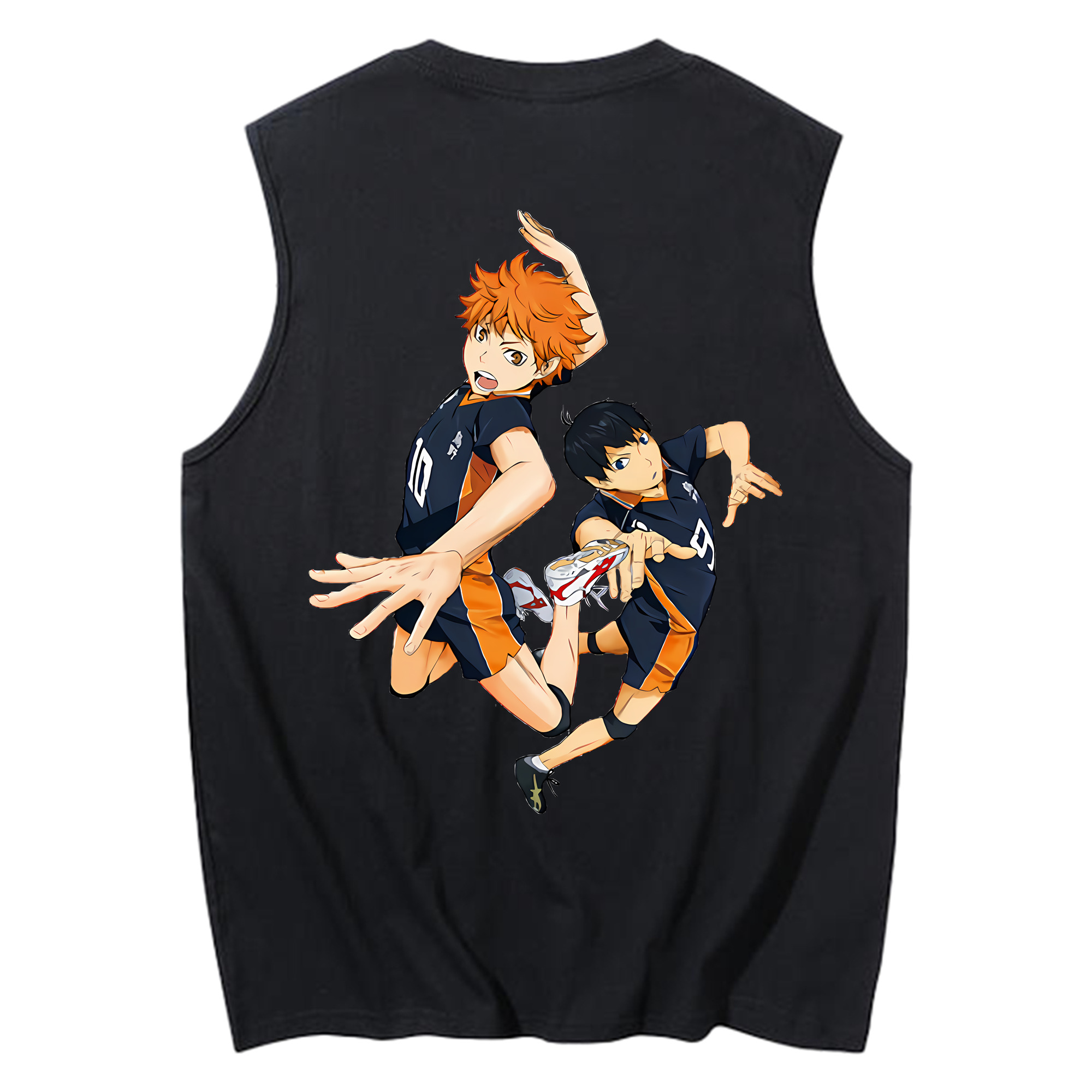 （画像用） ハイキュー!! Haikyu!! コットン100％タンクトップ（背面プリント）