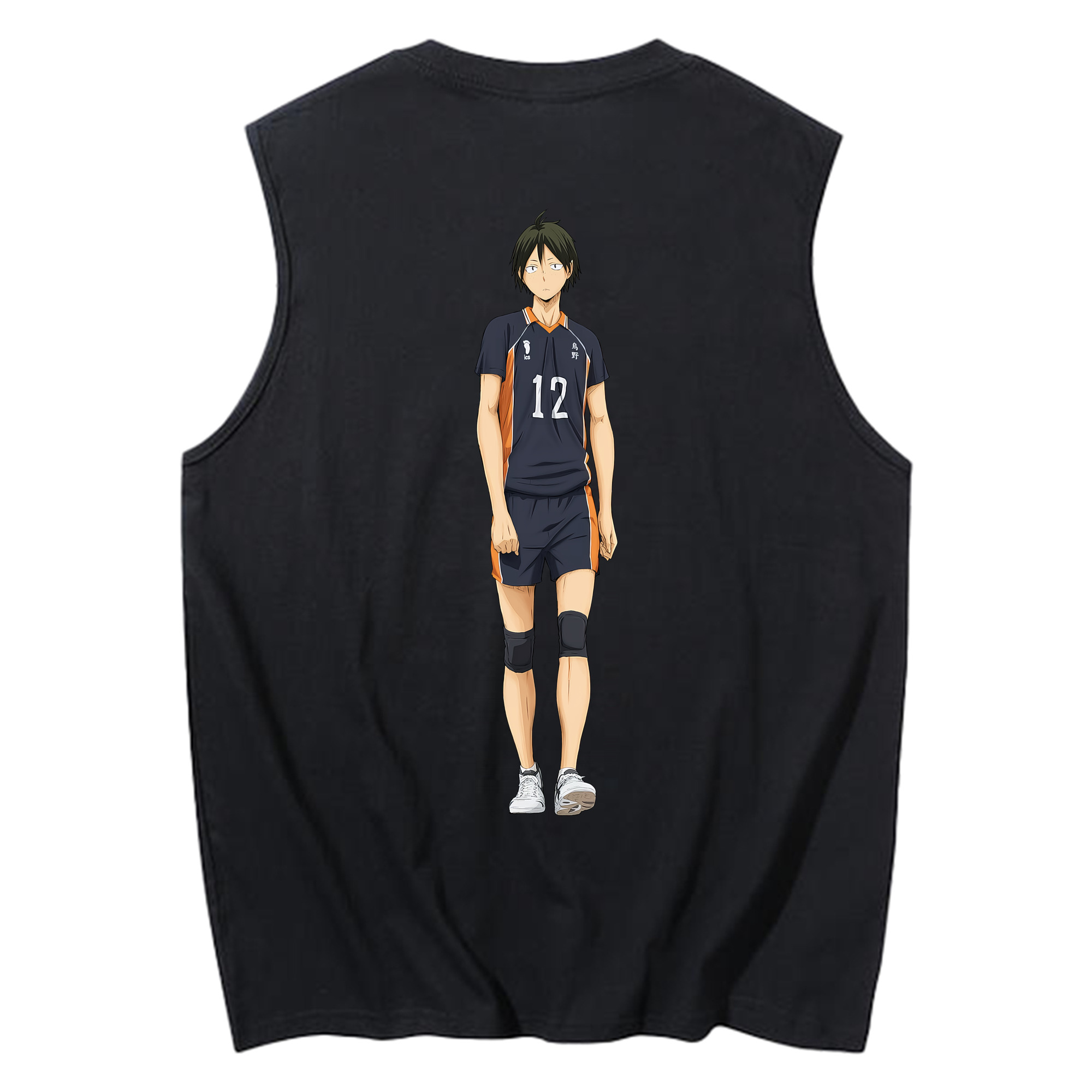 （画像用） ハイキュー!! Haikyu!! コットン100％タンクトップ（背面プリント）