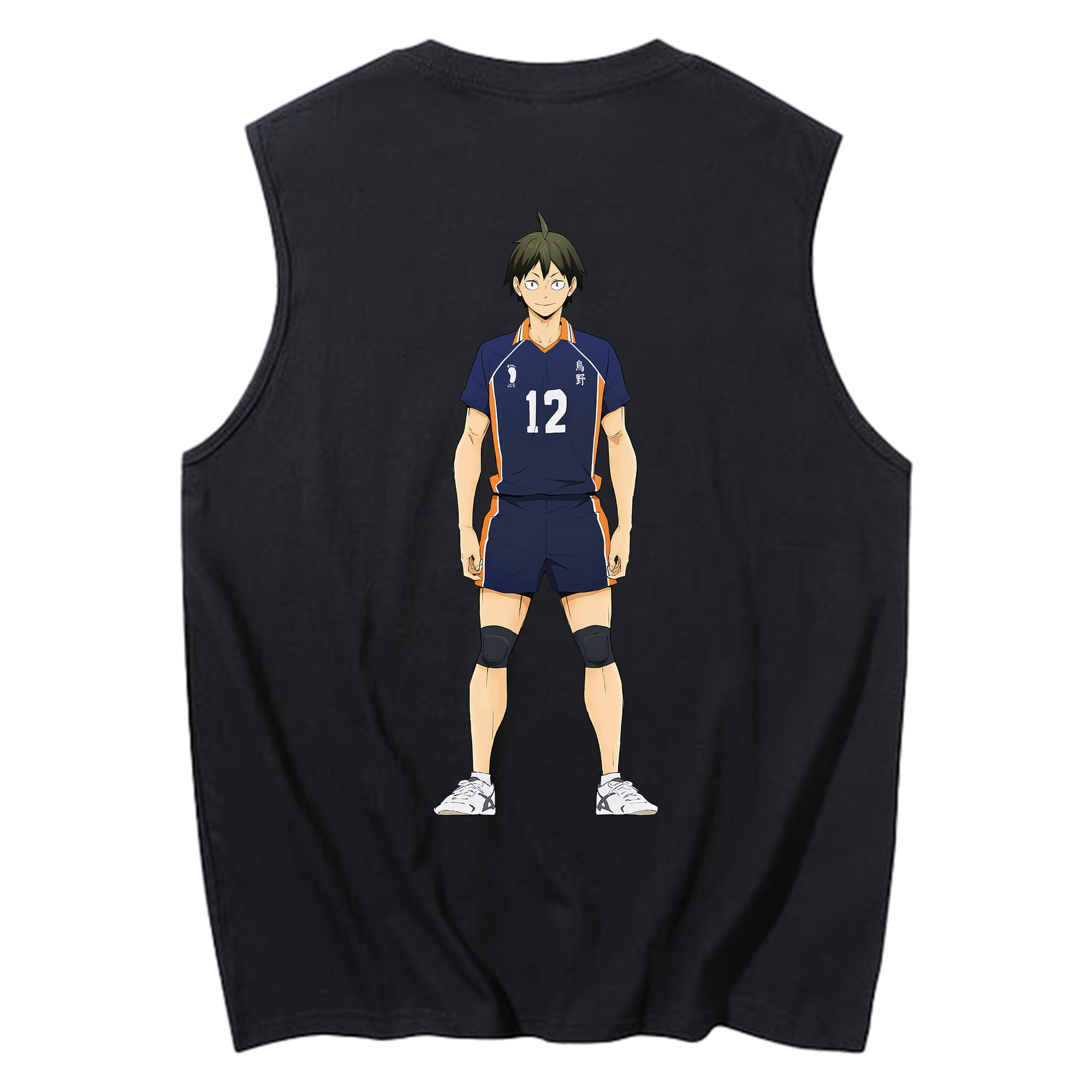 （画像用） ハイキュー!! Haikyu!! コットン100％タンクトップ（背面プリント）