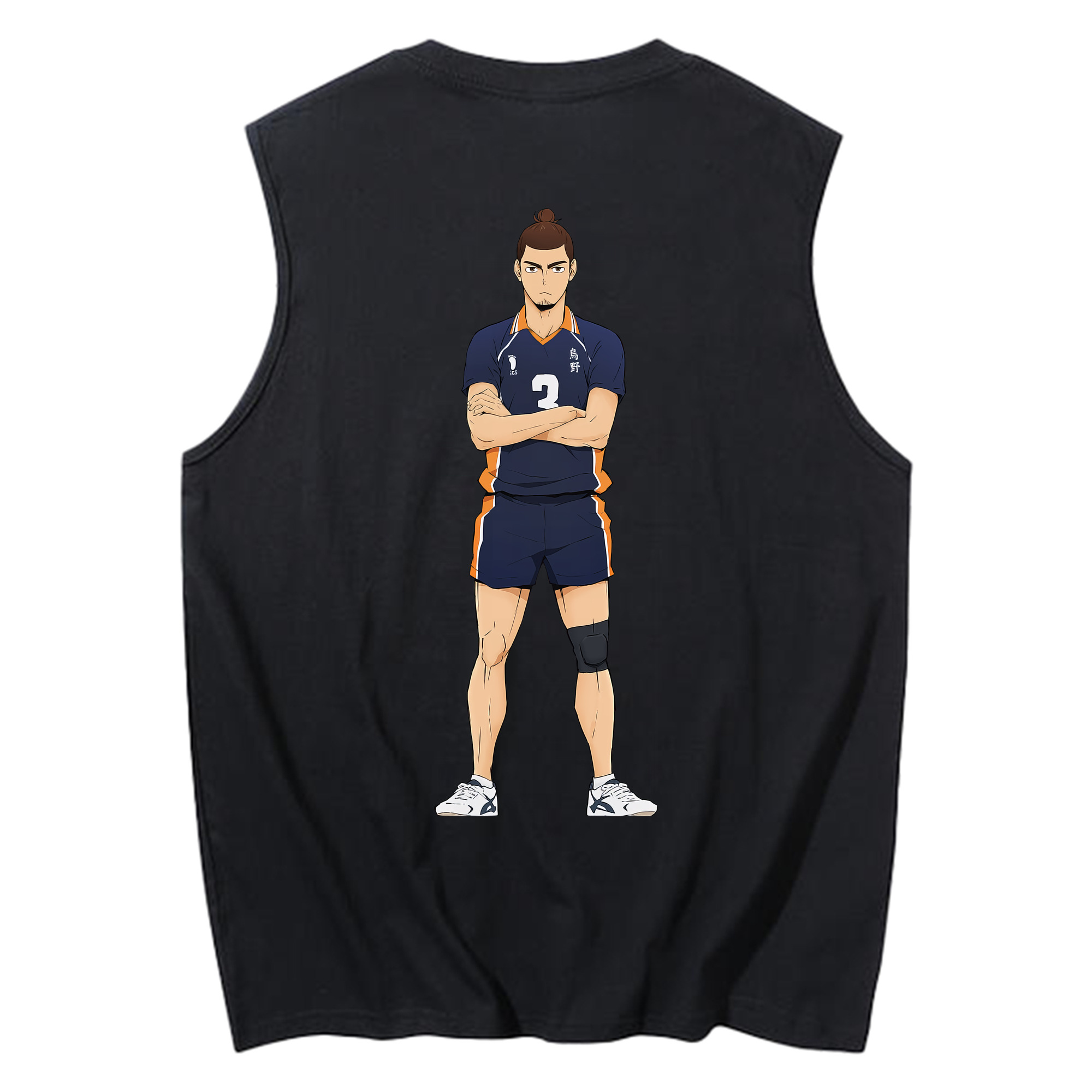 （画像用） ハイキュー!! Haikyu!! コットン100％タンクトップ（背面プリント）