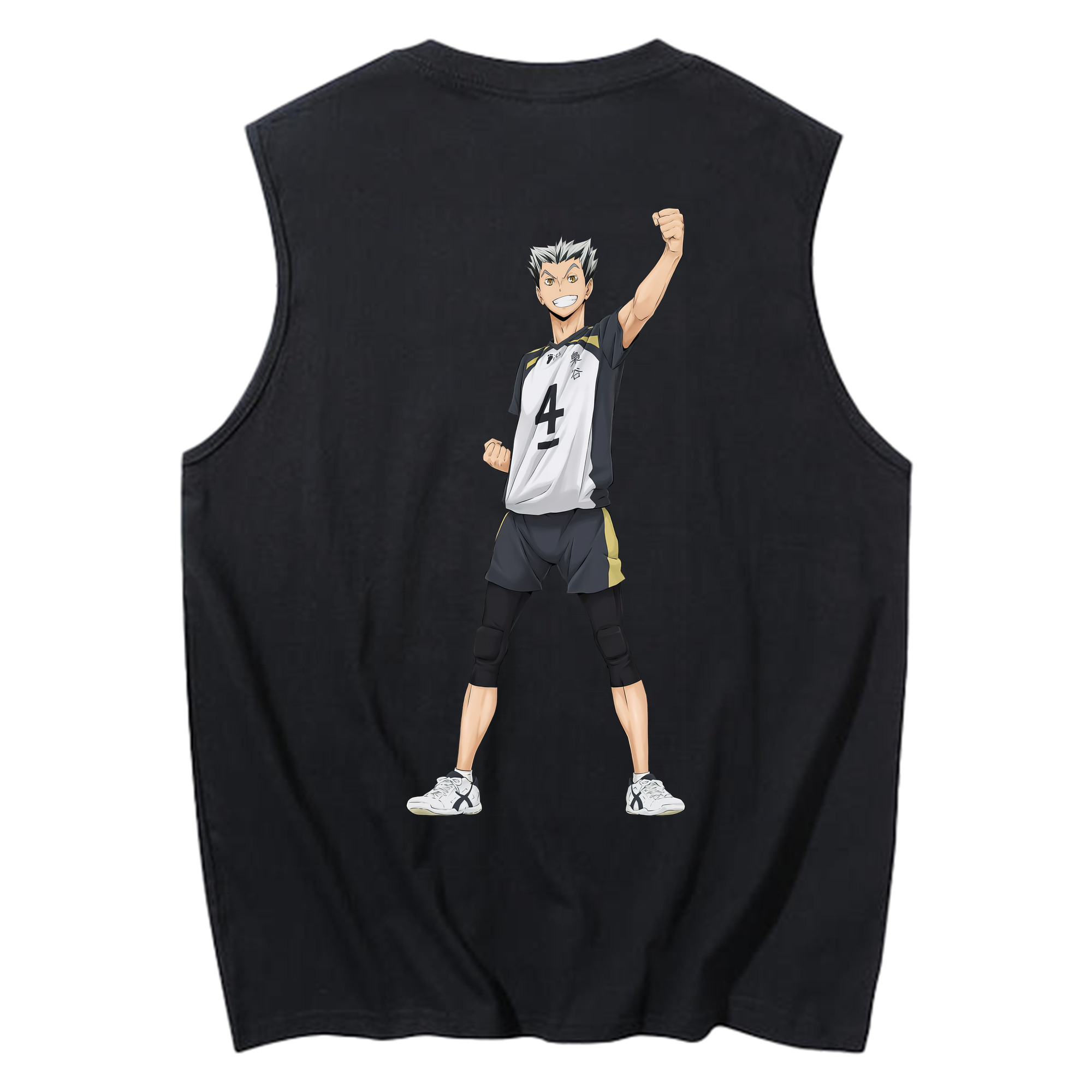 （画像用） ハイキュー!! Haikyu!! コットン100％タンクトップ（背面プリント）