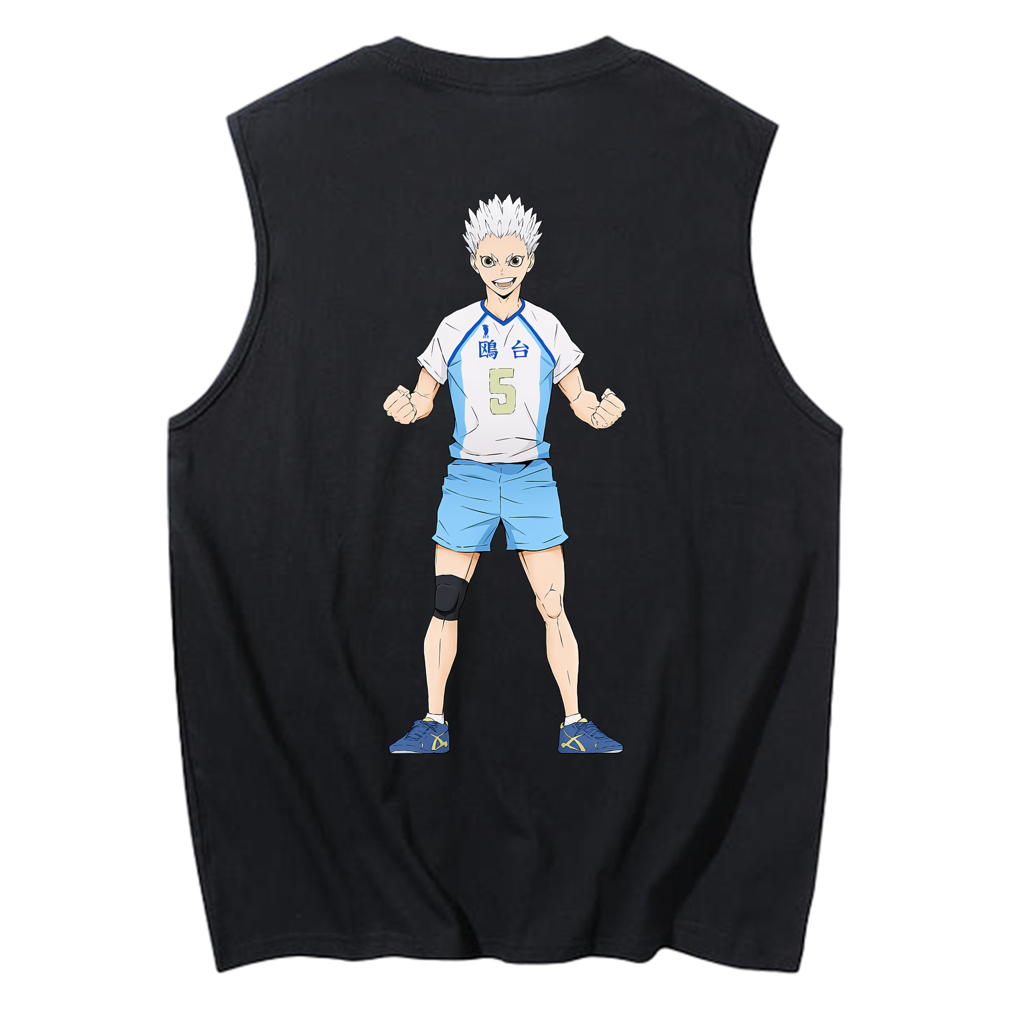 （画像用） ハイキュー!! Haikyu!! コットン100％タンクトップ（背面プリント）