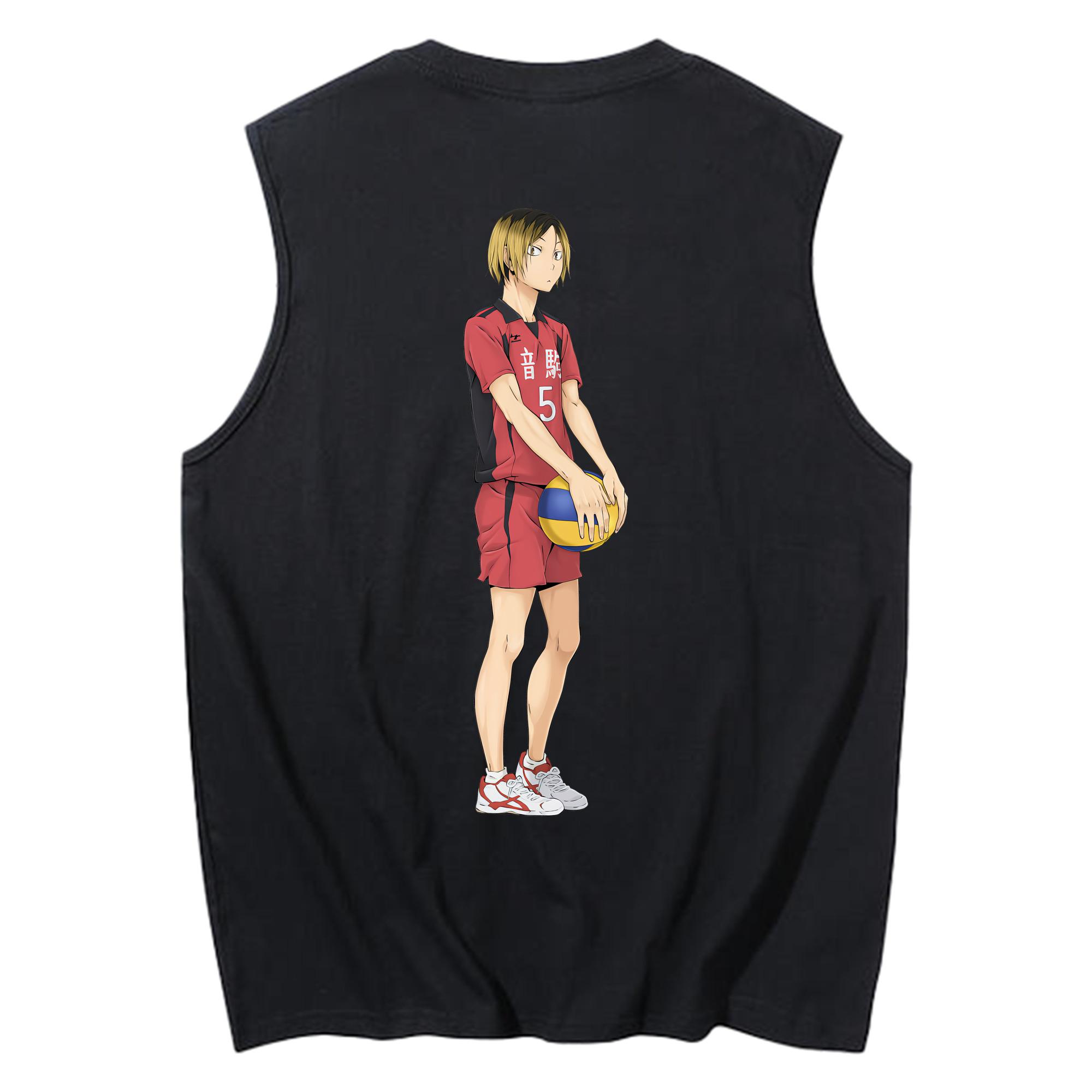 （画像用） ハイキュー!! Haikyu!! コットン100％タンクトップ（背面プリント）