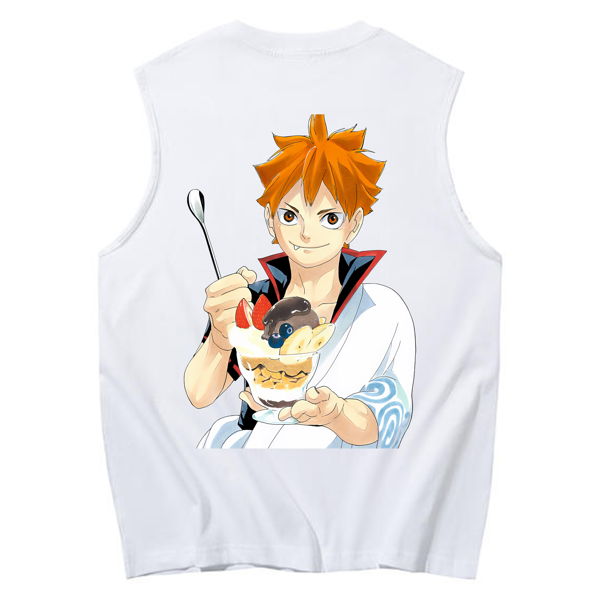 （画像用） ハイキュー!! Haikyu!! コットン100％タンクトップ（背面プリント）