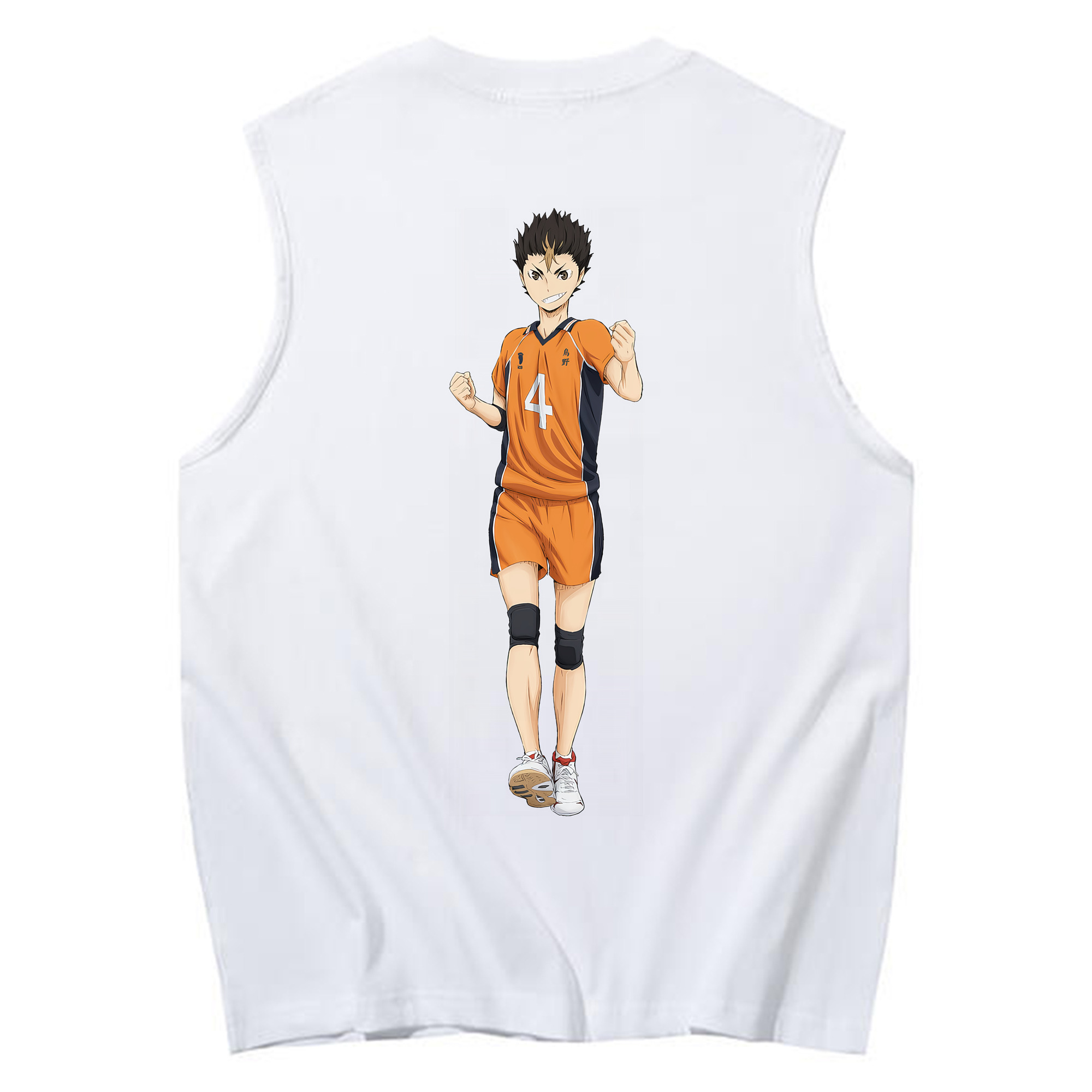 （画像用） ハイキュー!! Haikyu!! コットン100％タンクトップ（背面プリント）