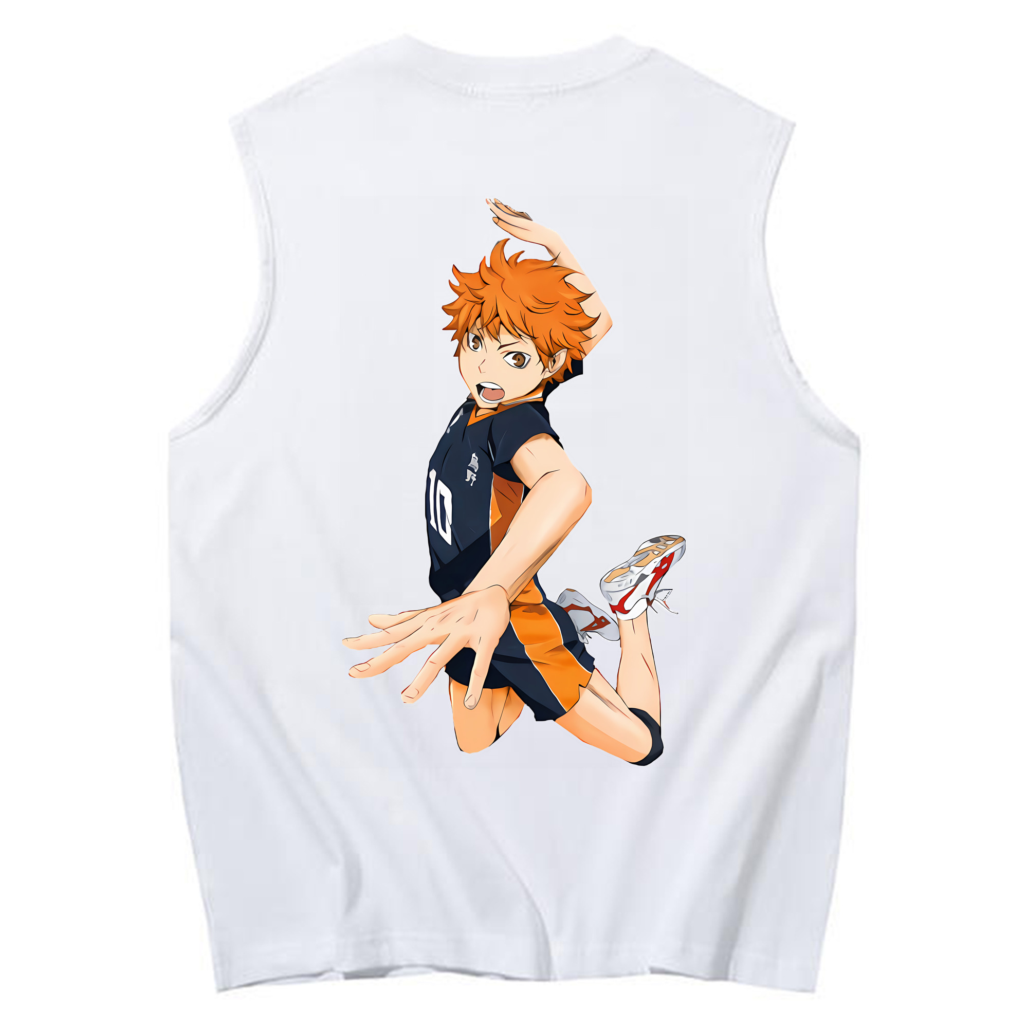 （画像用） ハイキュー!! Haikyu!! コットン100％タンクトップ（背面プリント）
