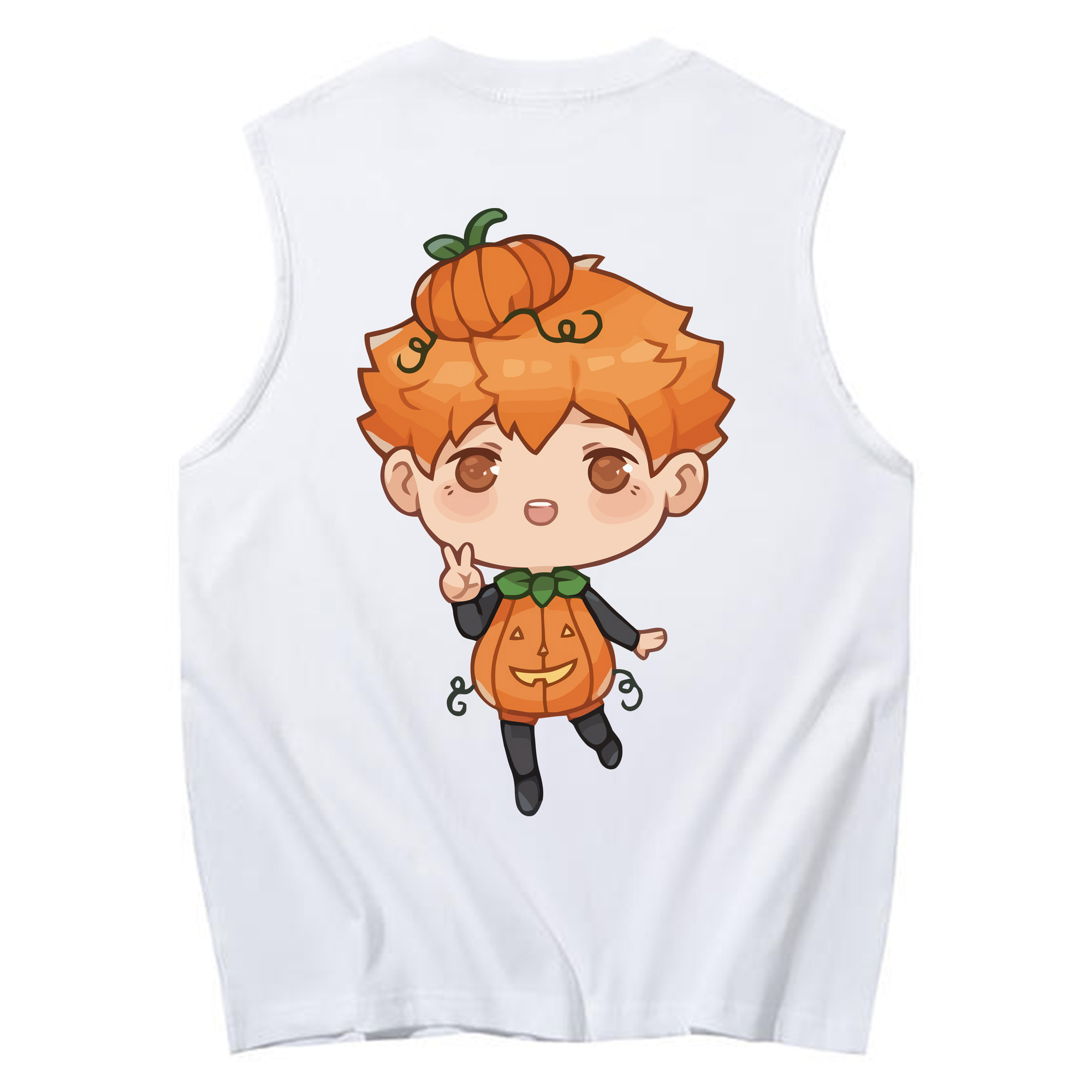 （画像用） ハイキュー!! Haikyu!! コットン100％タンクトップ（背面プリント）