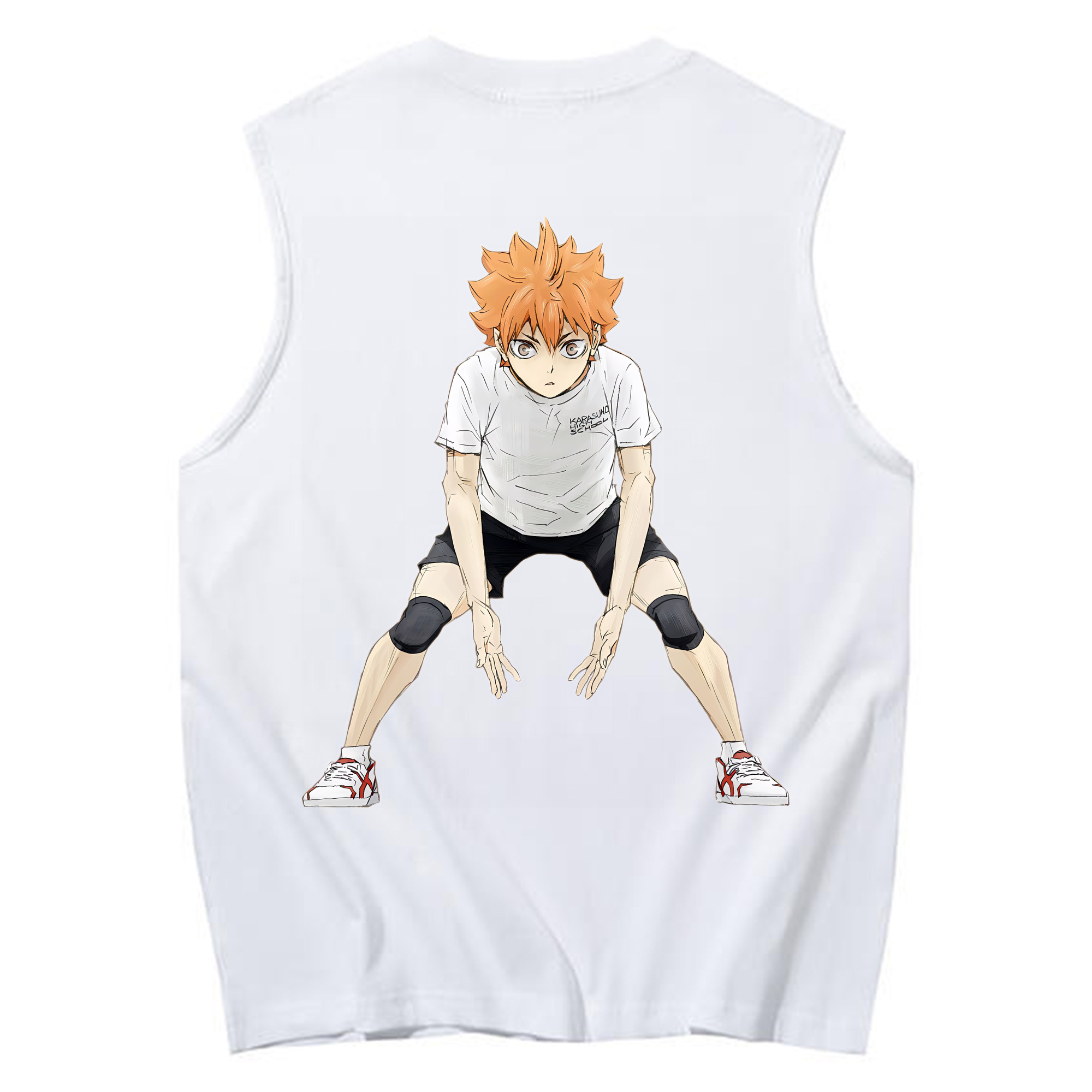 （画像用） ハイキュー!! Haikyu!! コットン100％タンクトップ（背面プリント）