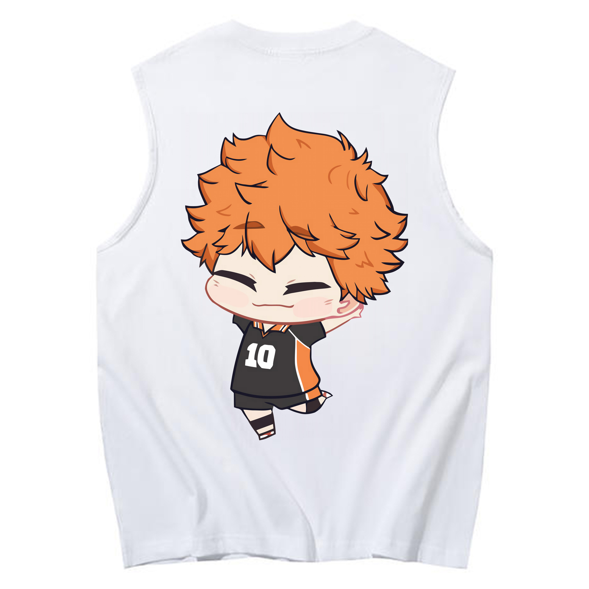（画像用） ハイキュー!! Haikyu!! コットン100％タンクトップ（背面プリント）