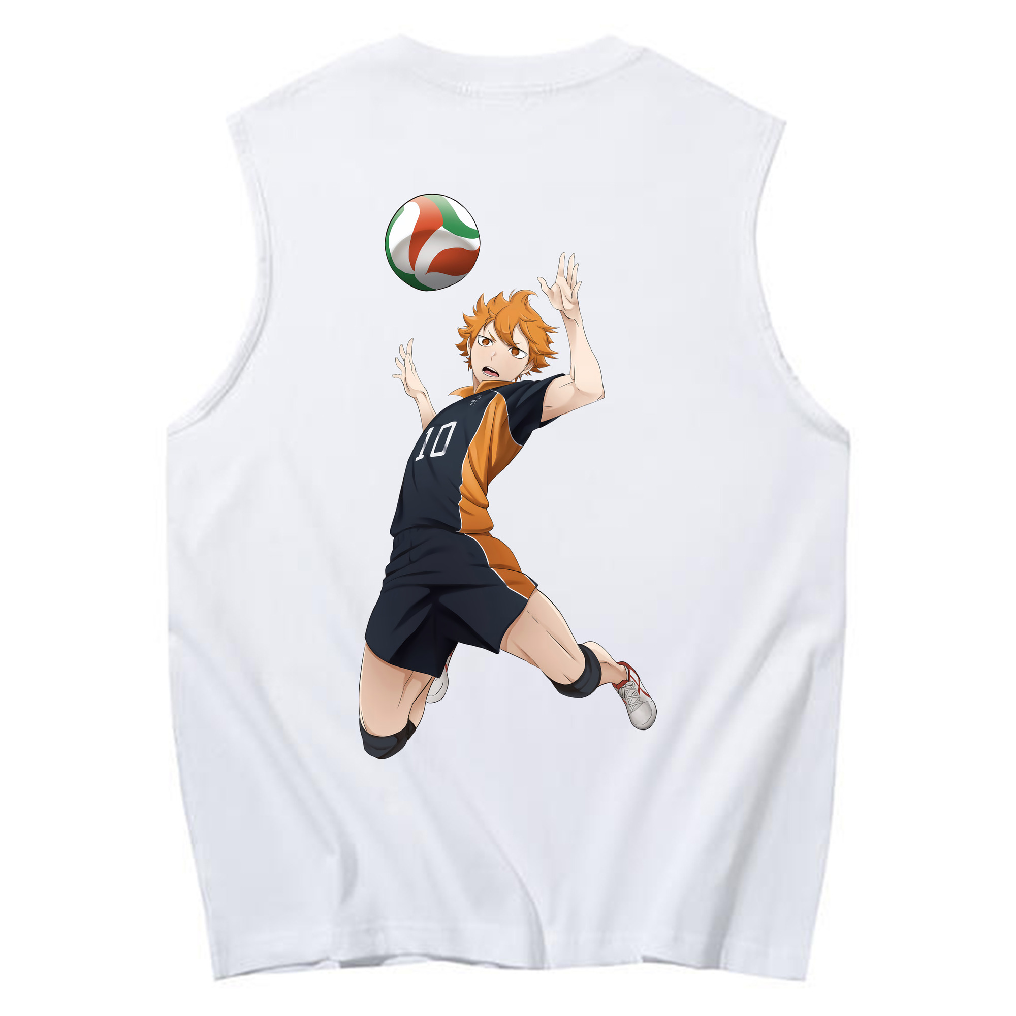 （画像用） ハイキュー!! Haikyu!! コットン100％タンクトップ（背面プリント）