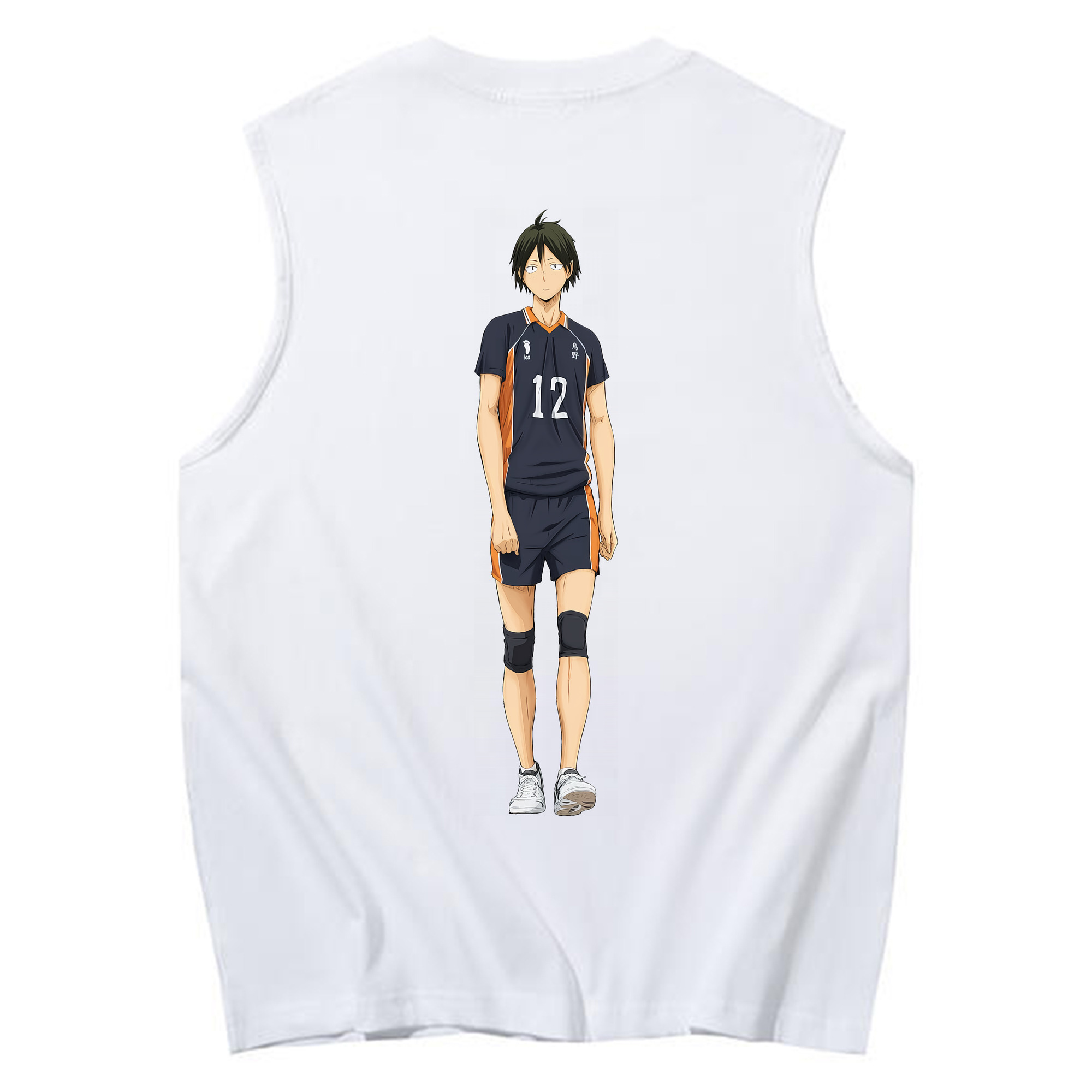 （画像用） ハイキュー!! Haikyu!! コットン100％タンクトップ（背面プリント）