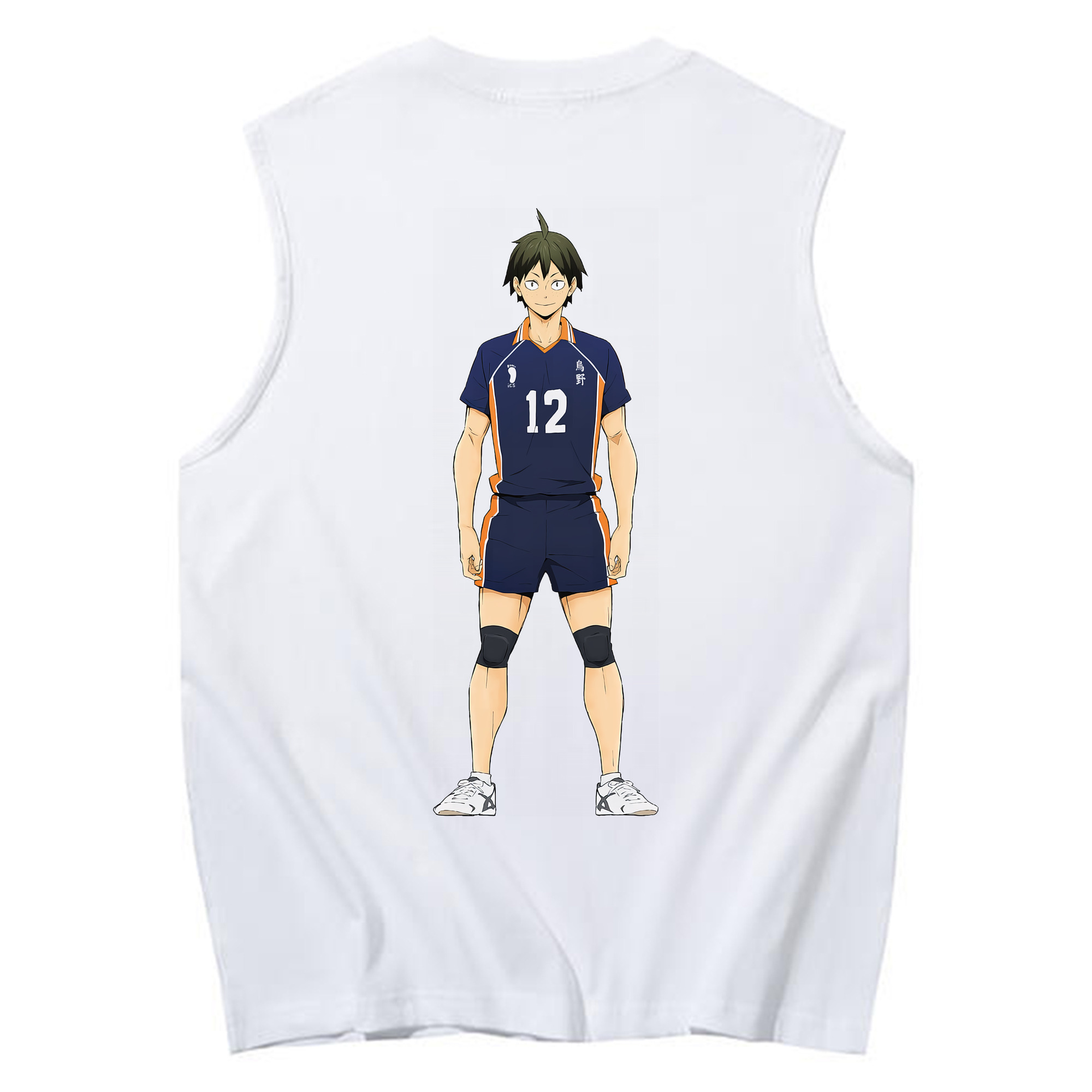 （画像用） ハイキュー!! Haikyu!! コットン100％タンクトップ（背面プリント）