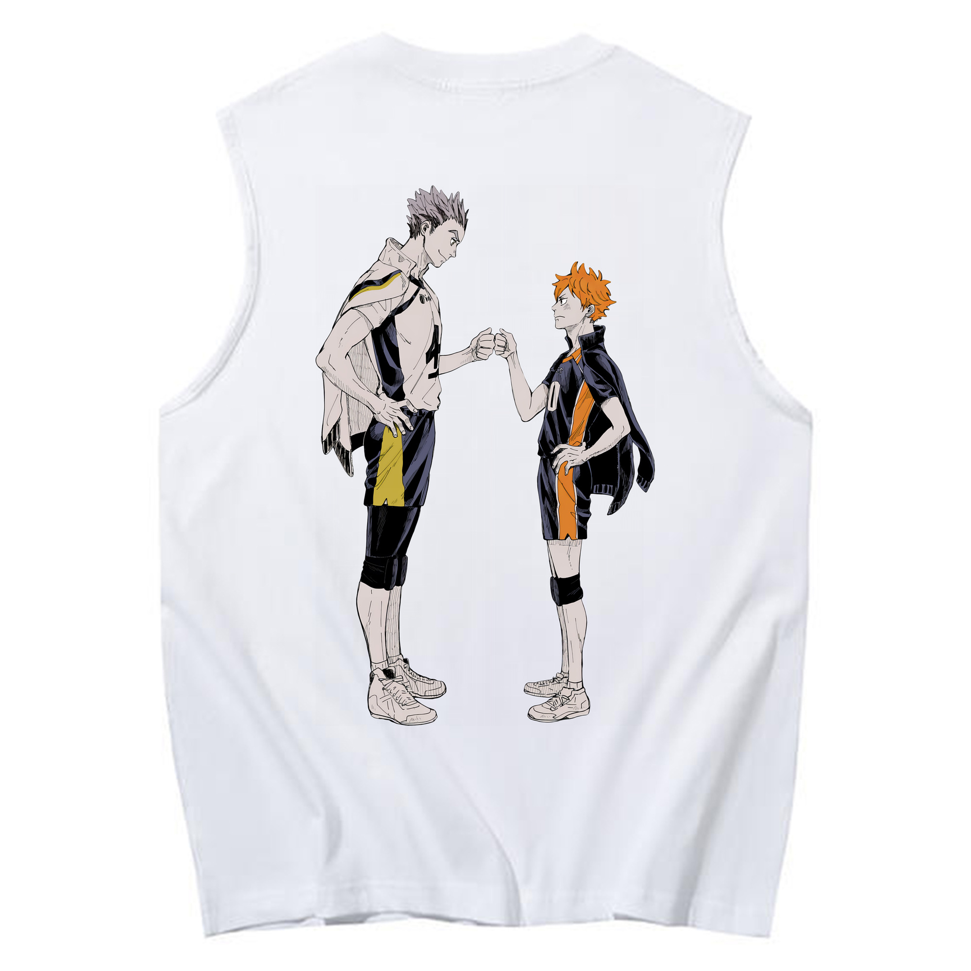 （画像用） ハイキュー!! Haikyu!! コットン100％タンクトップ（背面プリント）