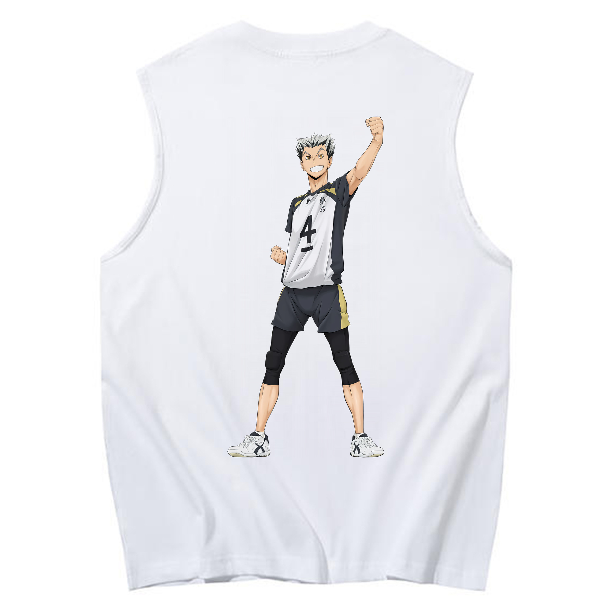 （画像用） ハイキュー!! Haikyu!! コットン100％タンクトップ（背面プリント）