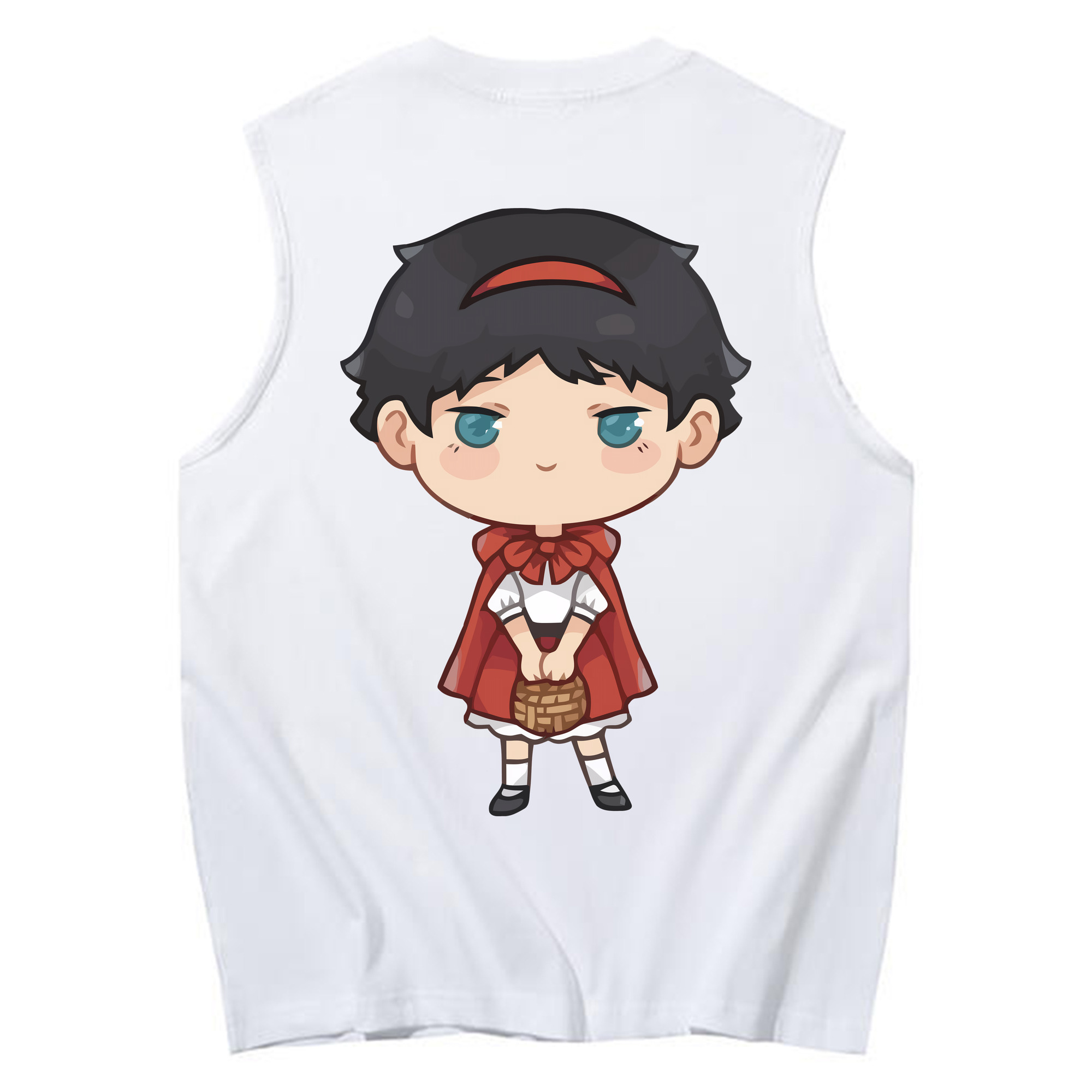 （画像用） ハイキュー!! Haikyu!! コットン100％タンクトップ（背面プリント）