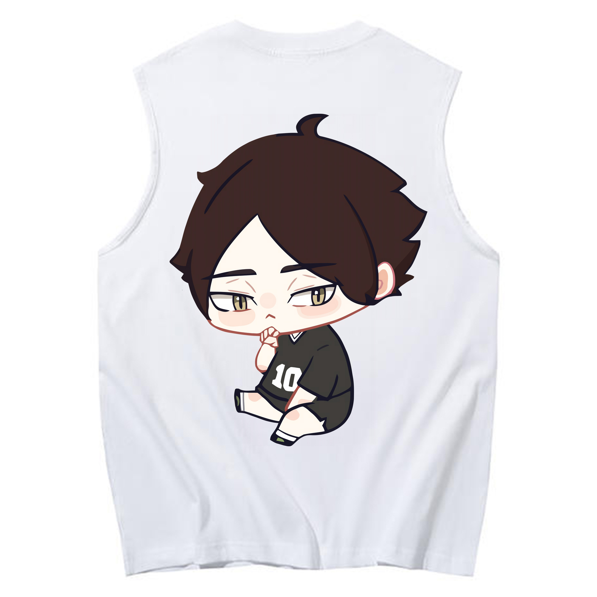 （画像用） ハイキュー!! Haikyu!! コットン100％タンクトップ（背面プリント）