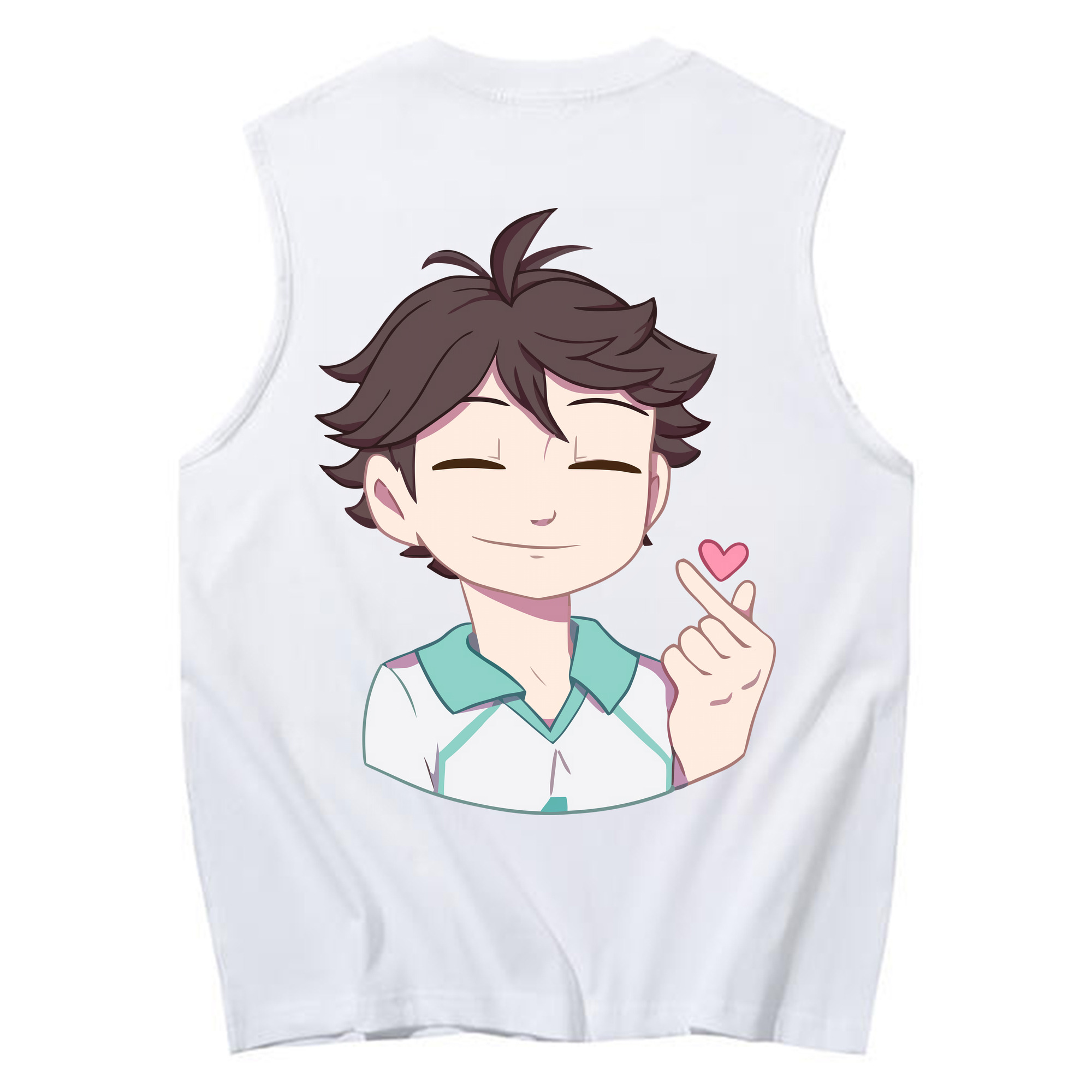 （画像用） ハイキュー!! Haikyu!! コットン100％タンクトップ（背面プリント）