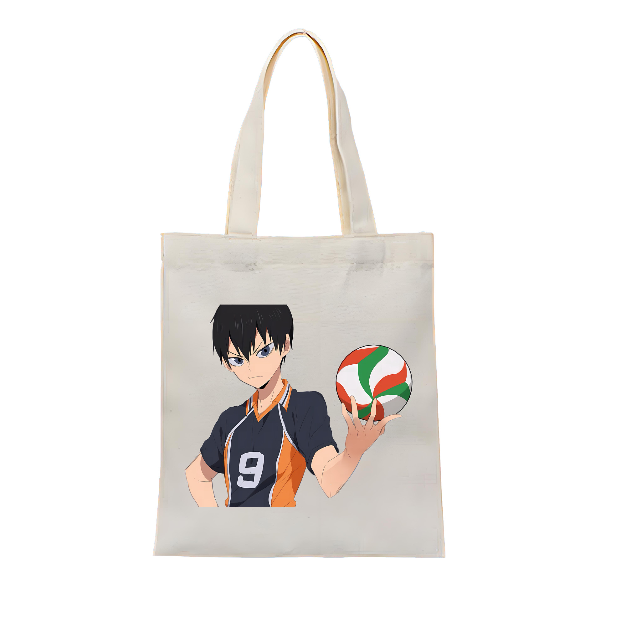（画像用） ハイキュー!! Haikyu!! 縦型キャンバス生地手提げバッグ　トートバッグ