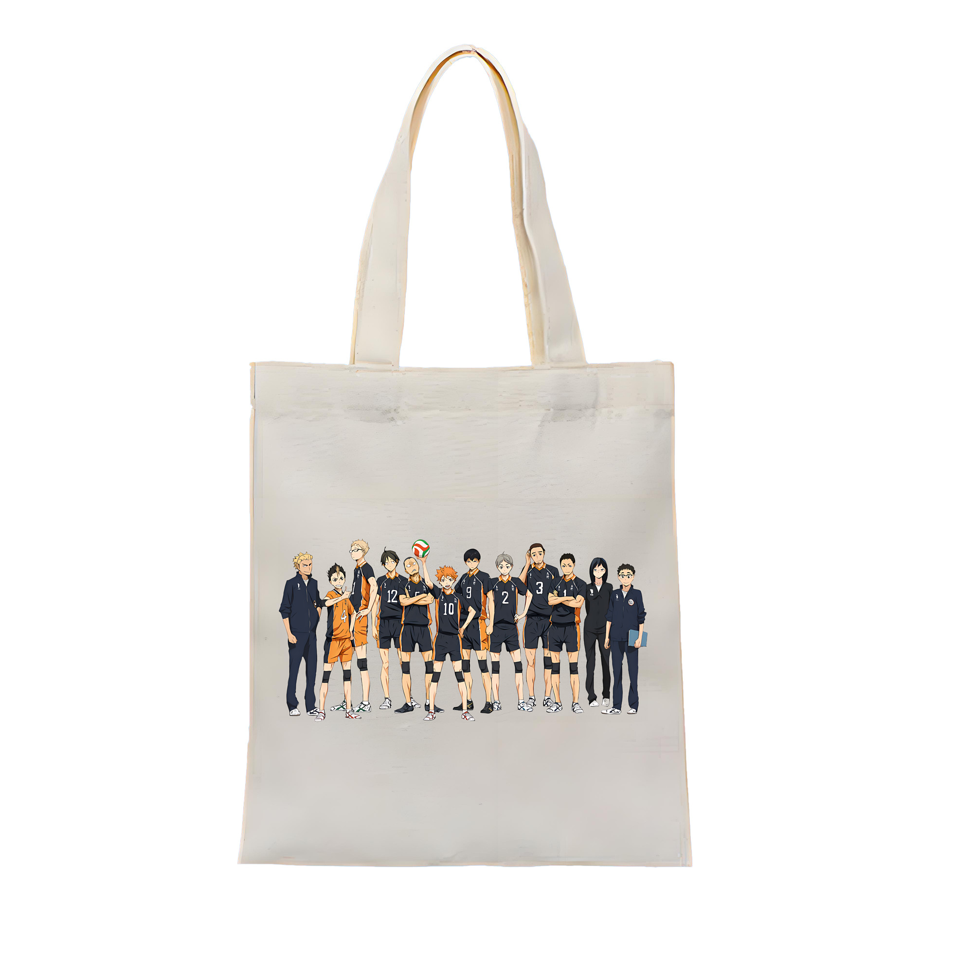 （画像用） ハイキュー!! Haikyu!! 縦型キャンバス生地手提げバッグ　トートバッグ