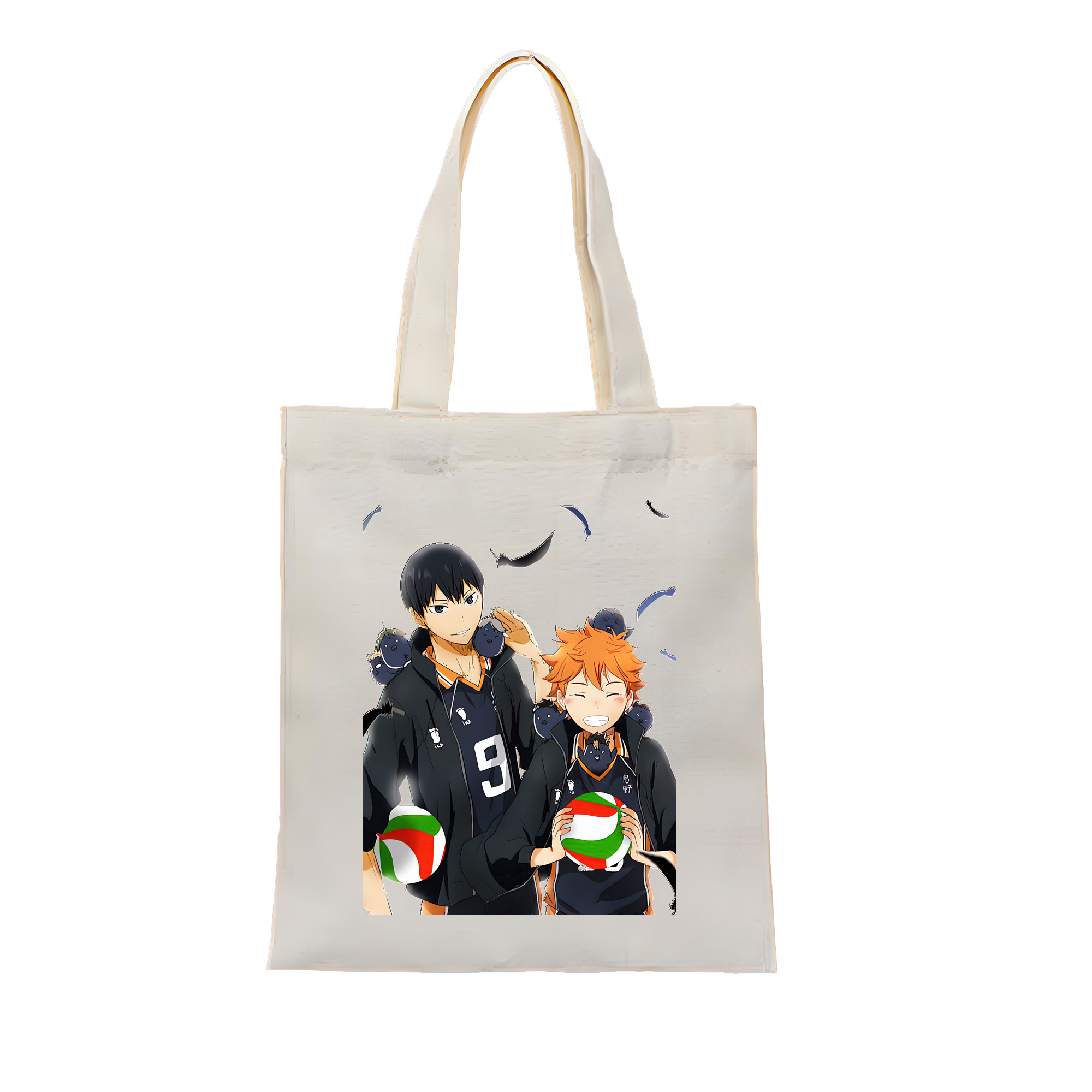 （画像用） ハイキュー!! Haikyu!! 縦型キャンバス生地手提げバッグ　トートバッグ